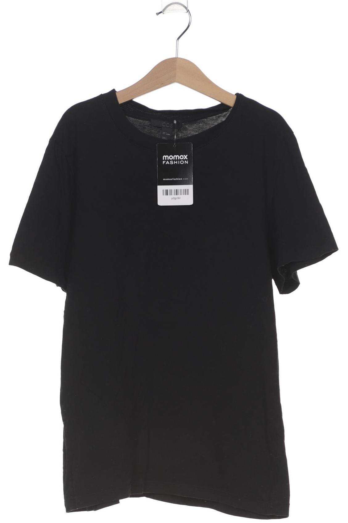 

COS Damen T-Shirt, schwarz, Gr. 36