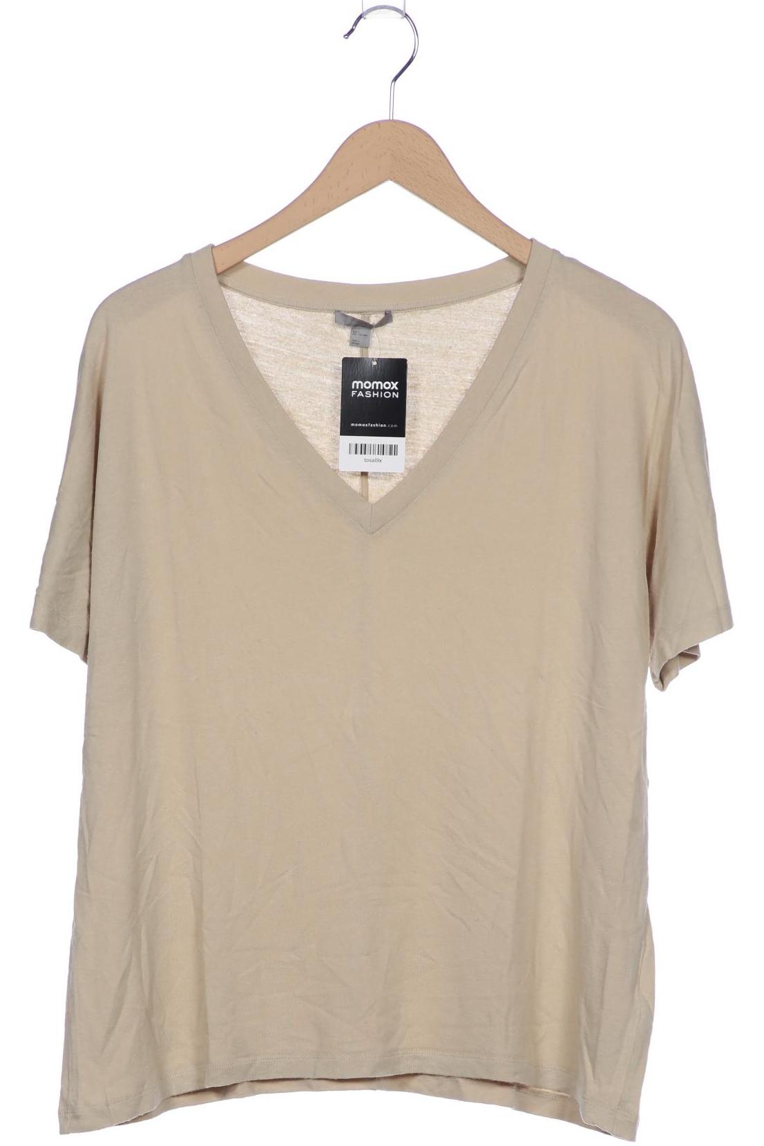 

COS Damen T-Shirt, beige, Gr. 42