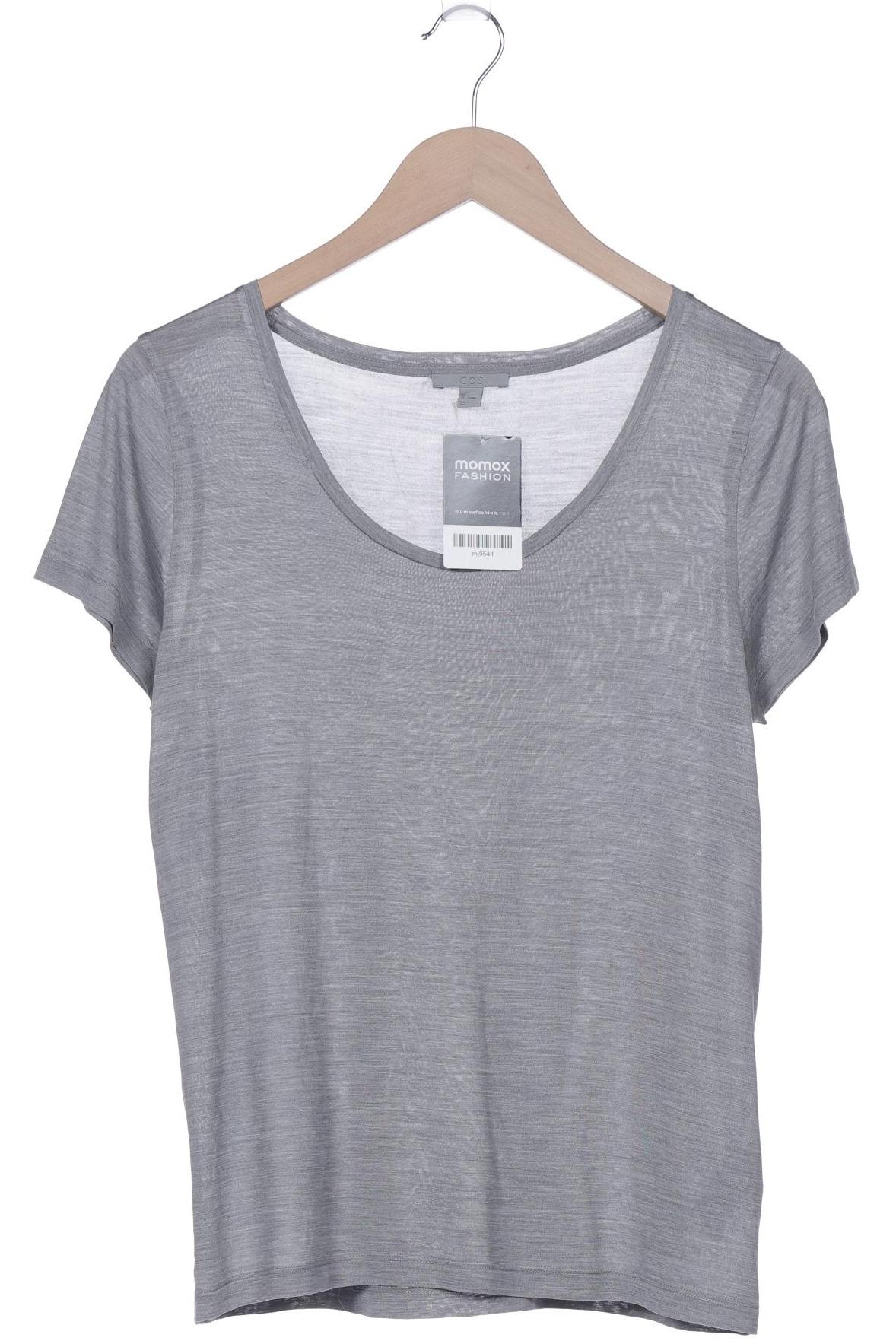 

COS Damen T-Shirt, grau, Gr. 36