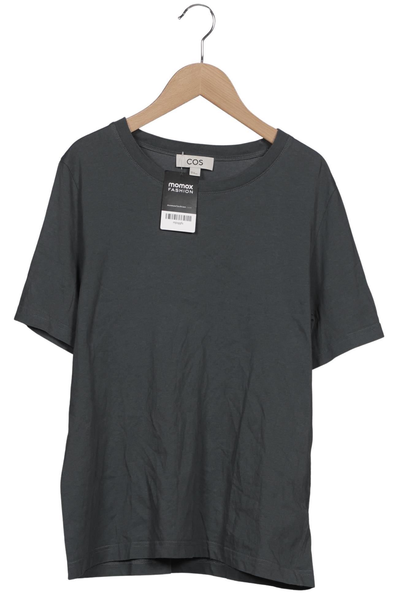

COS Damen T-Shirt, grün, Gr. 38