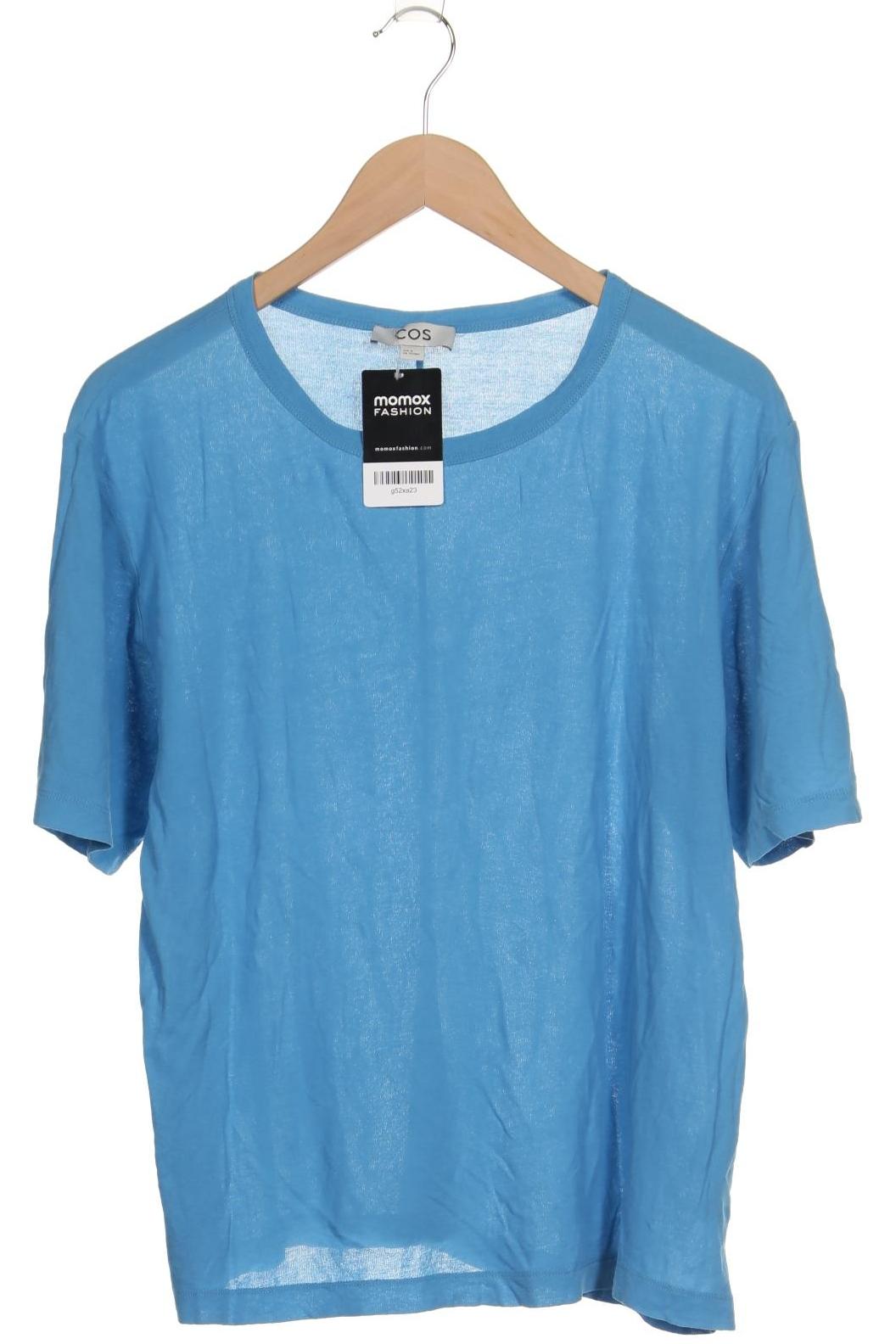 

COS Damen T-Shirt, blau, Gr. 38