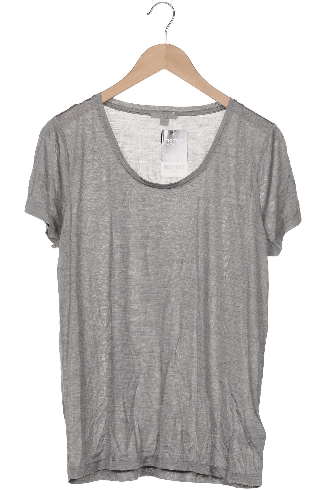 

COS Damen T-Shirt, grau, Gr. 42