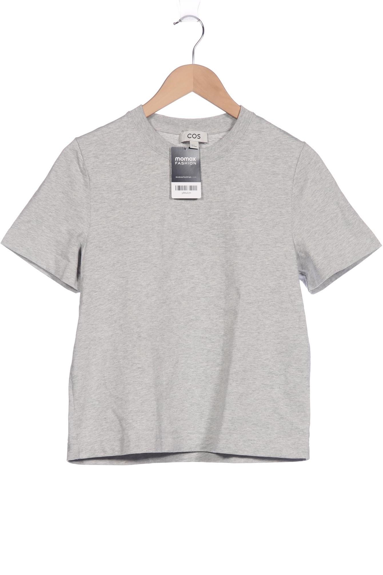

COS Damen T-Shirt, grau, Gr. 38