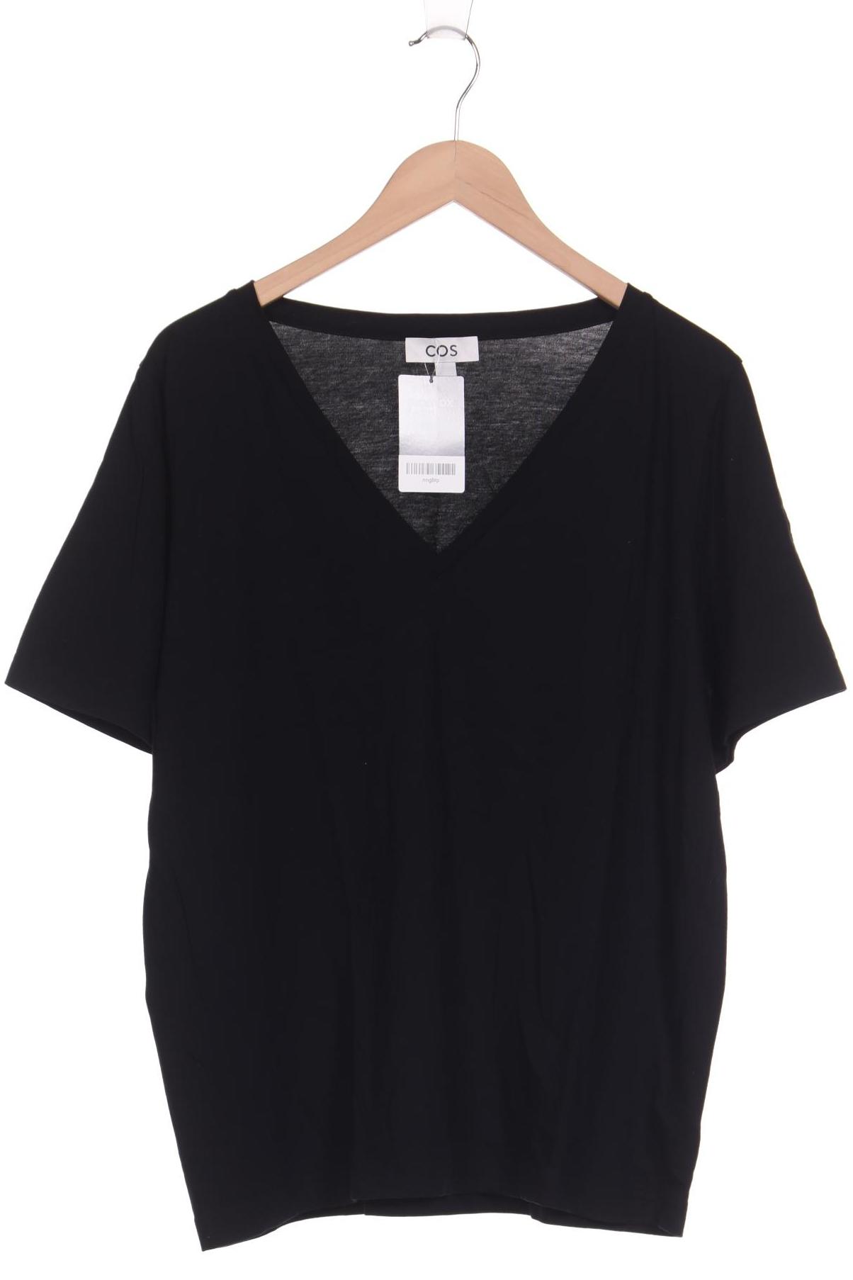

COS Damen T-Shirt, schwarz