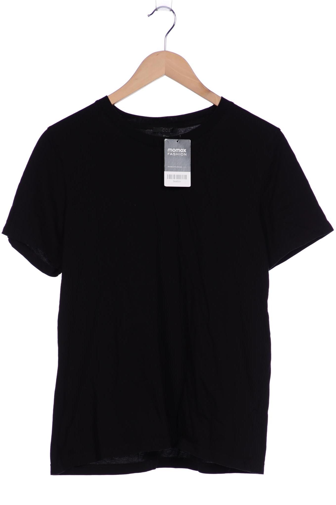 

COS Damen T-Shirt, schwarz, Gr. 42