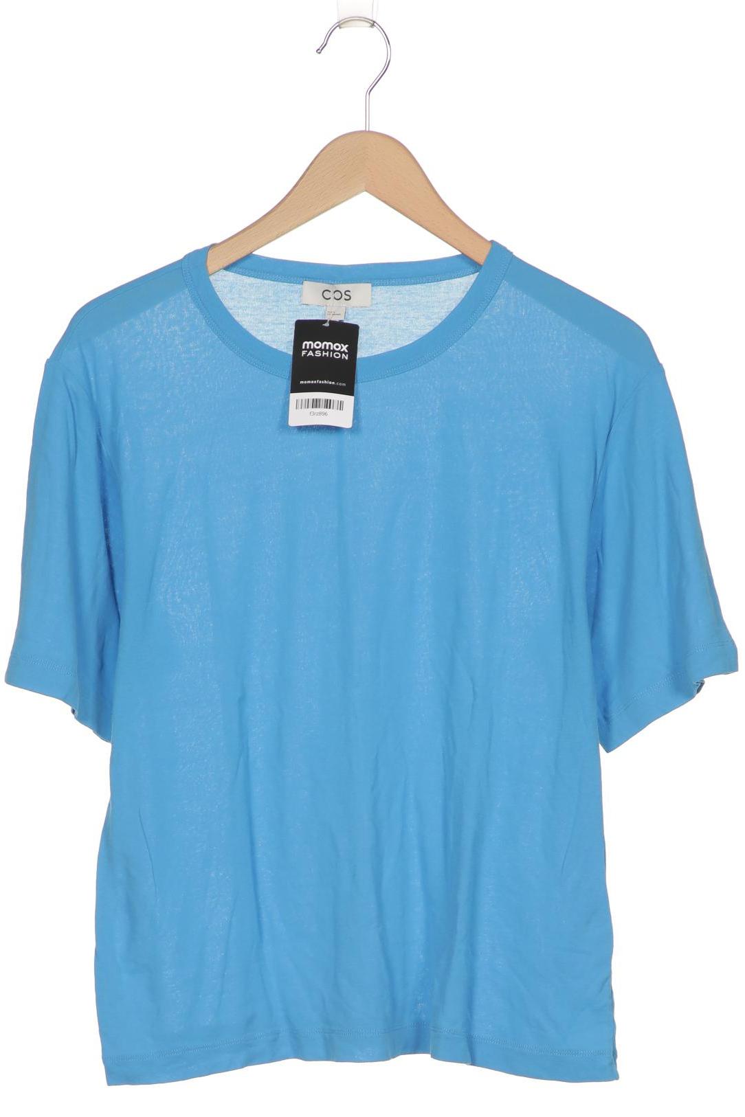 

COS Damen T-Shirt, blau, Gr. 36