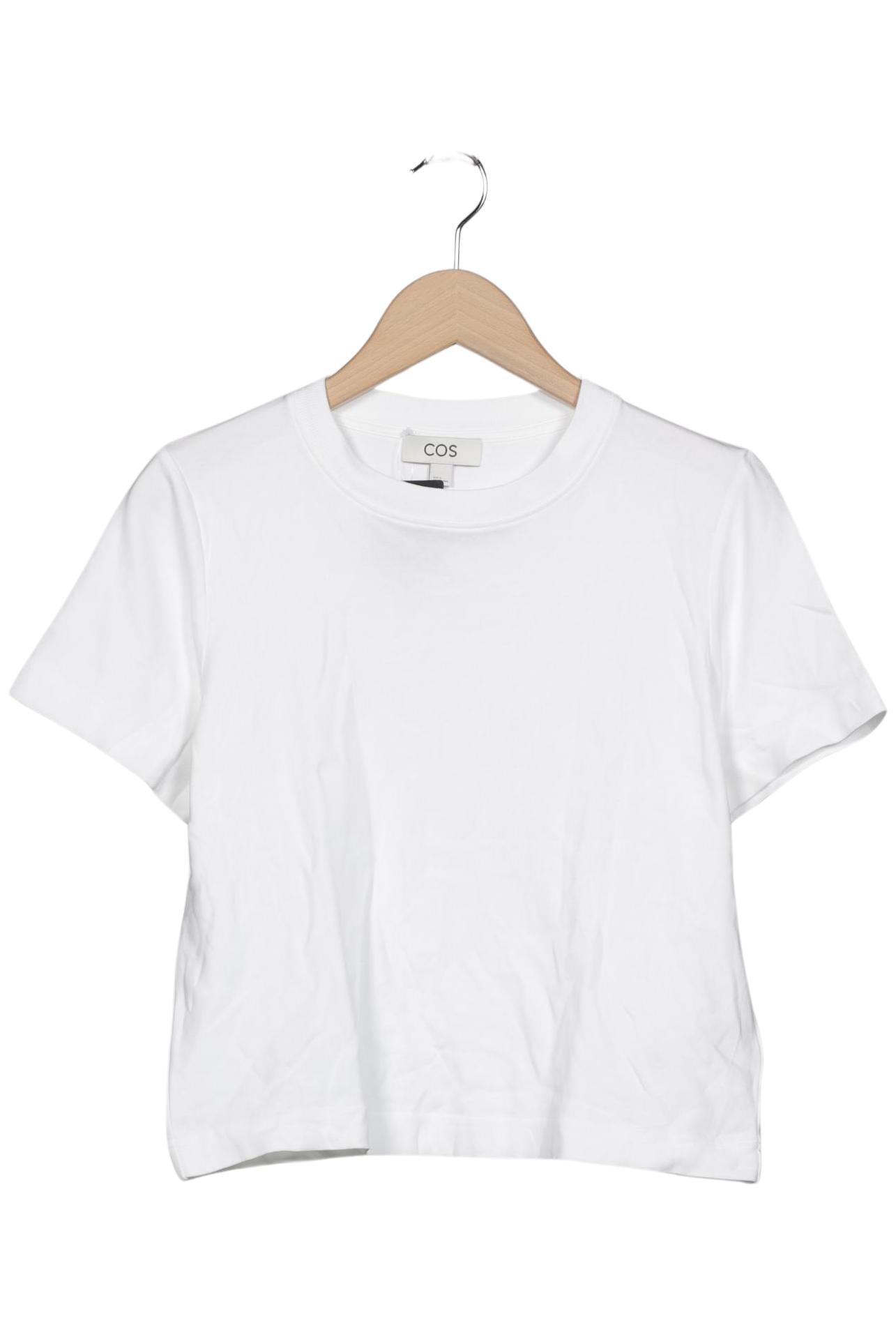 

COS Damen T-Shirt, weiß, Gr. 36
