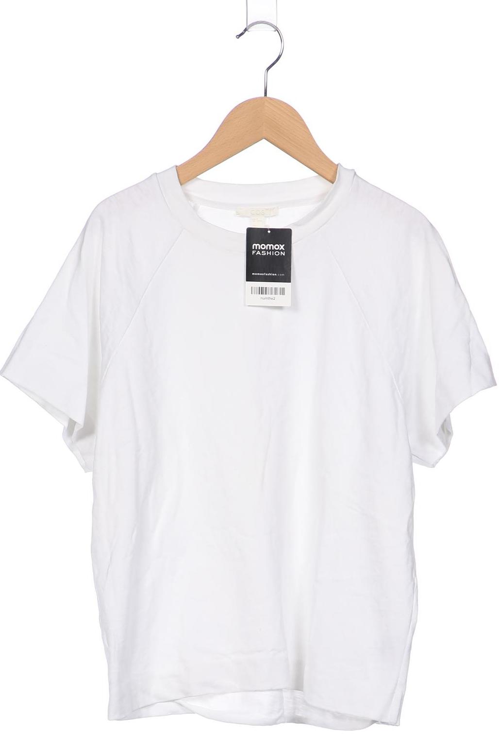 

COS Damen T-Shirt, weiß, Gr. 38