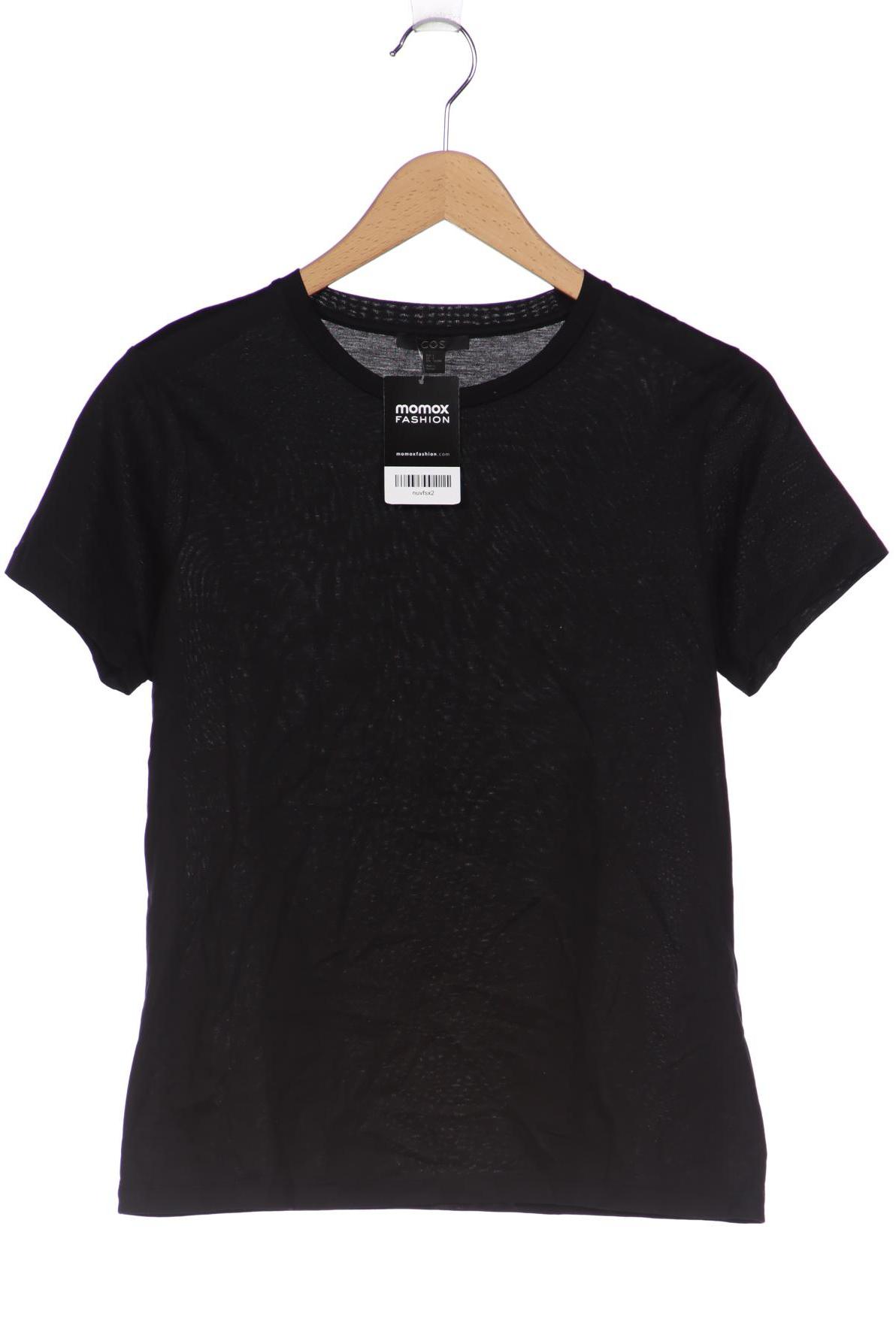 

COS Damen T-Shirt, schwarz