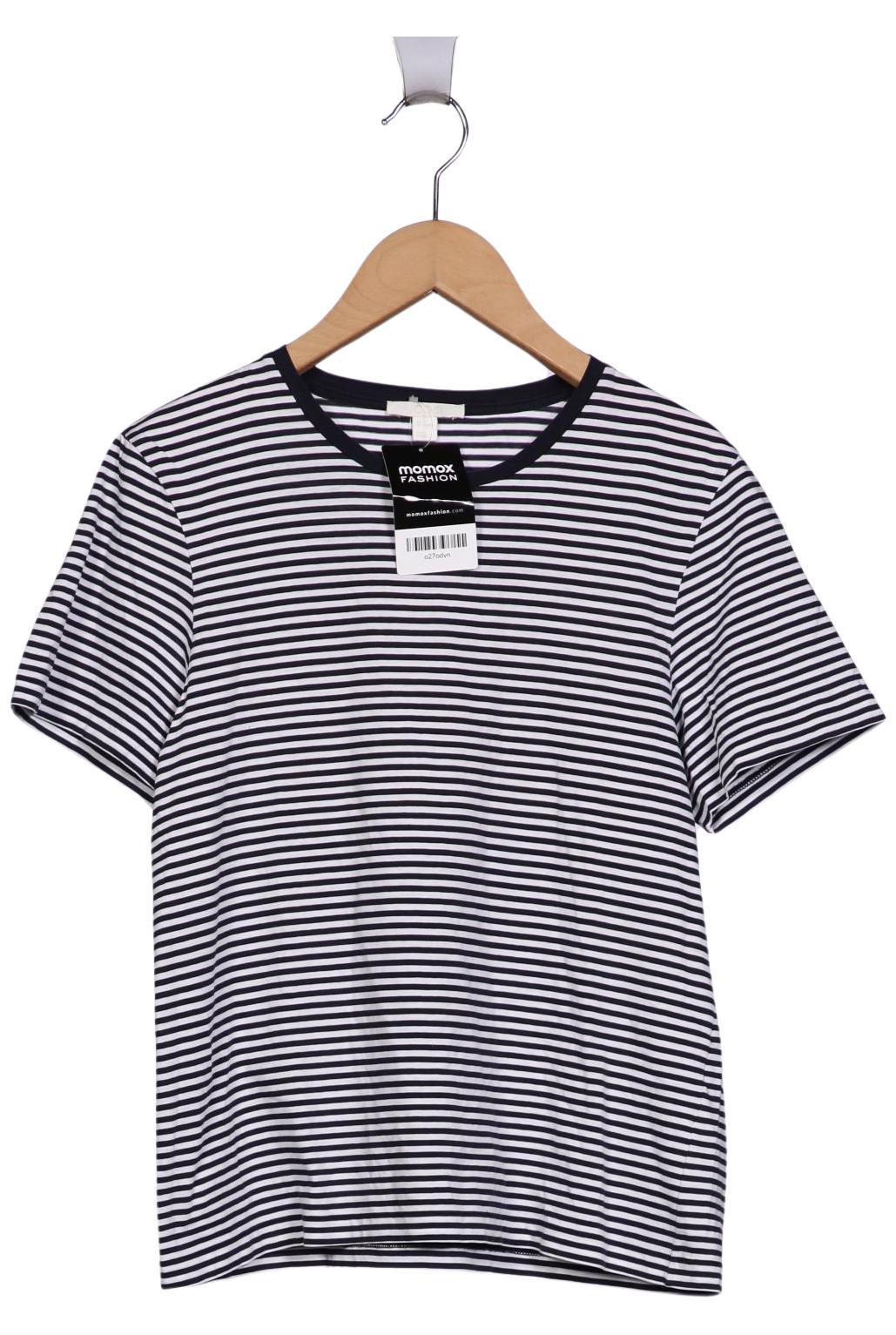 

COS Damen T-Shirt, marineblau, Gr. 36