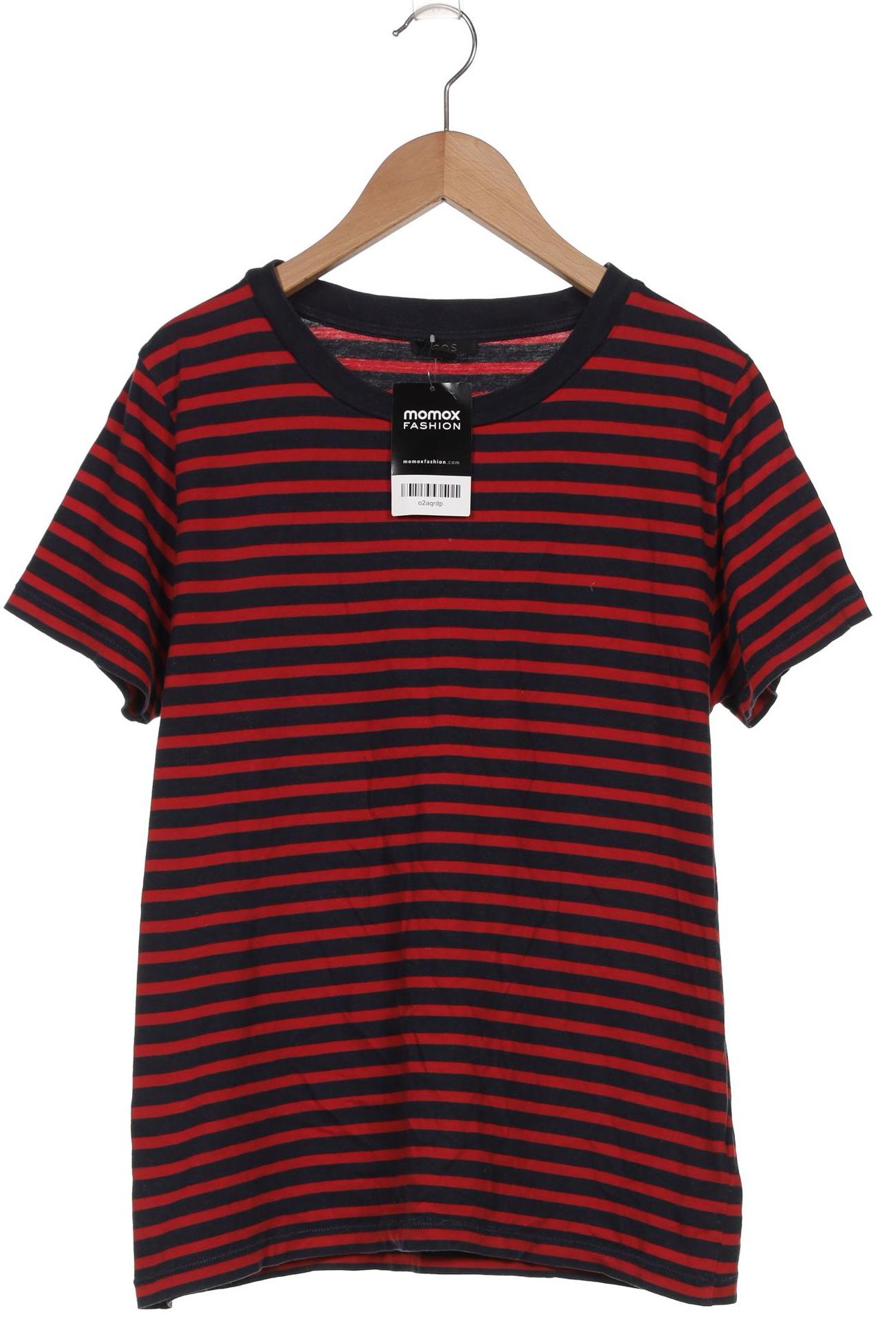 

COS Damen T-Shirt, marineblau, Gr. 38