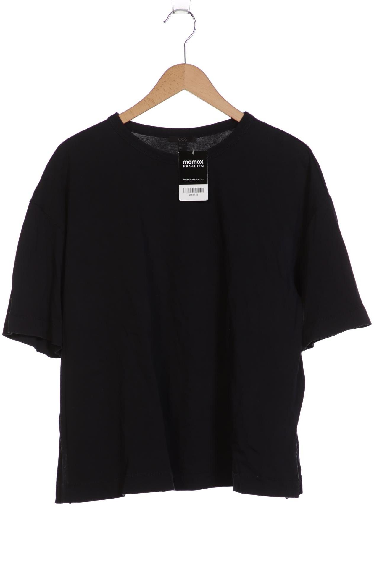 

COS Damen T-Shirt, schwarz, Gr. 42