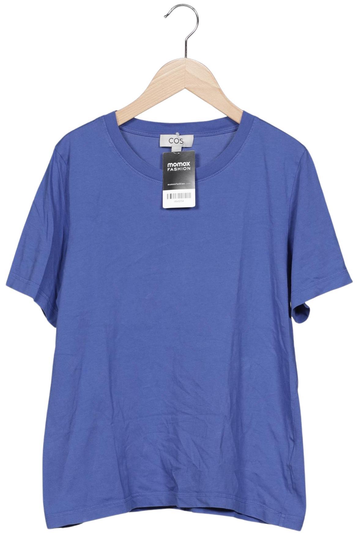 

COS Damen T-Shirt, blau, Gr. 38