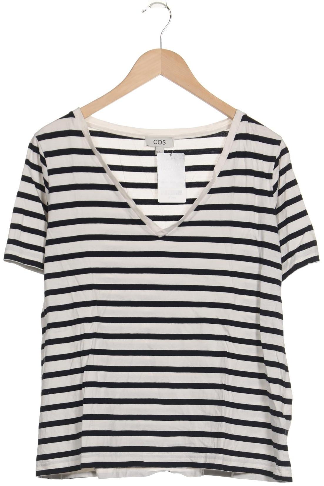 

COS Damen T-Shirt, schwarz, Gr. 38