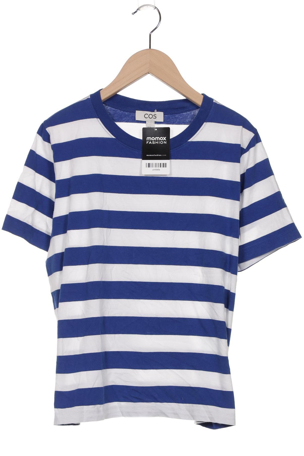

COS Damen T-Shirt, blau, Gr. 38