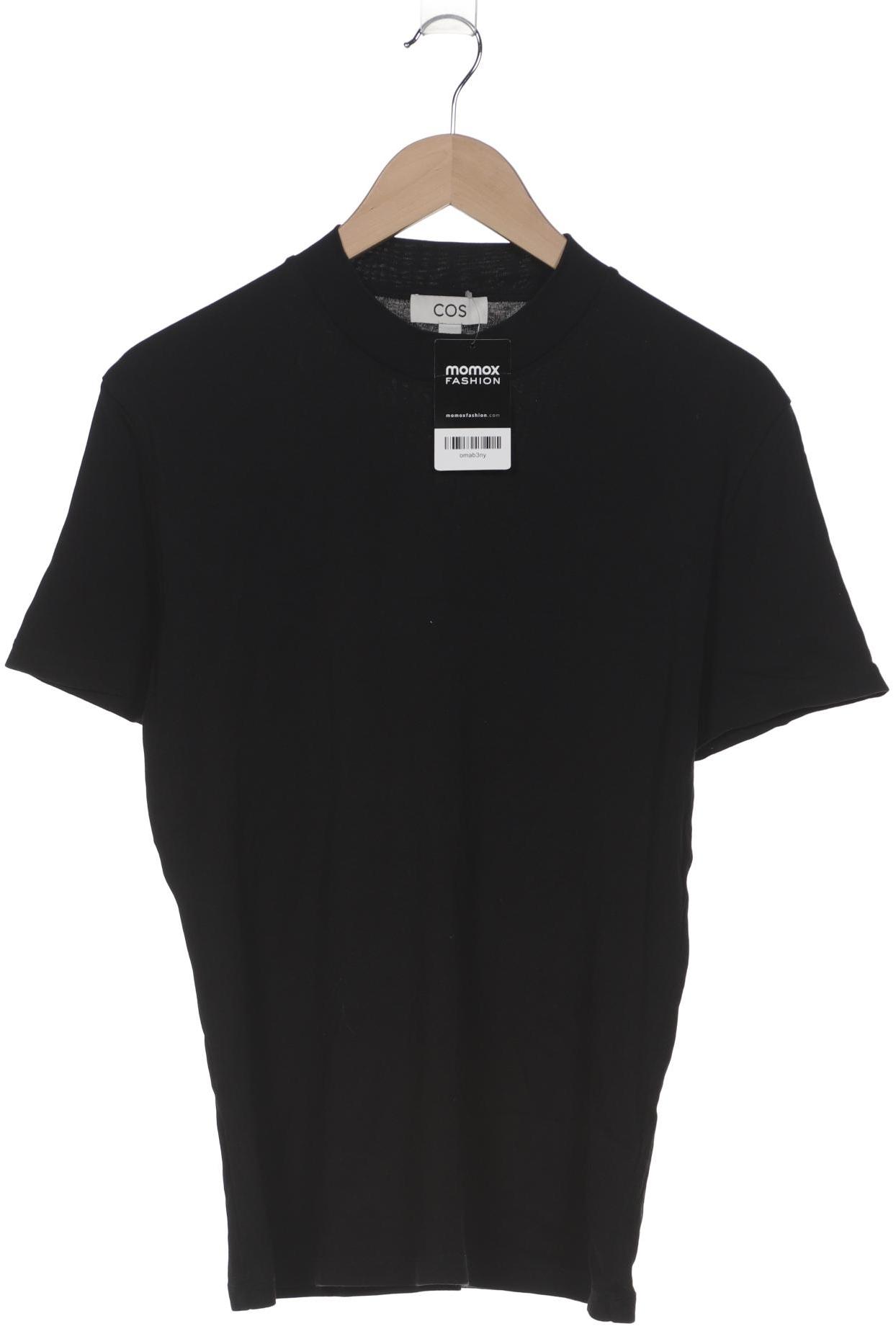 

COS Damen T-Shirt, schwarz, Gr. 38