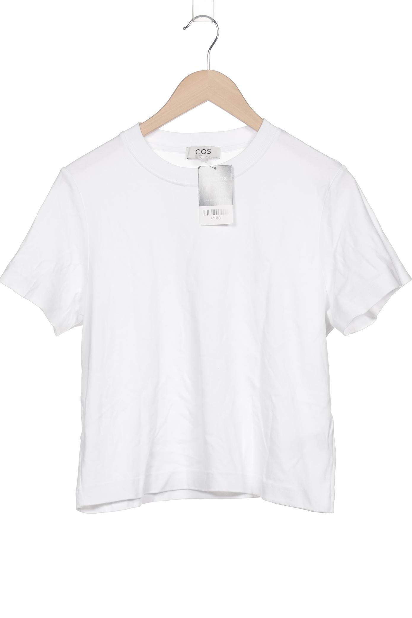 

COS Damen T-Shirt, weiß, Gr. 38