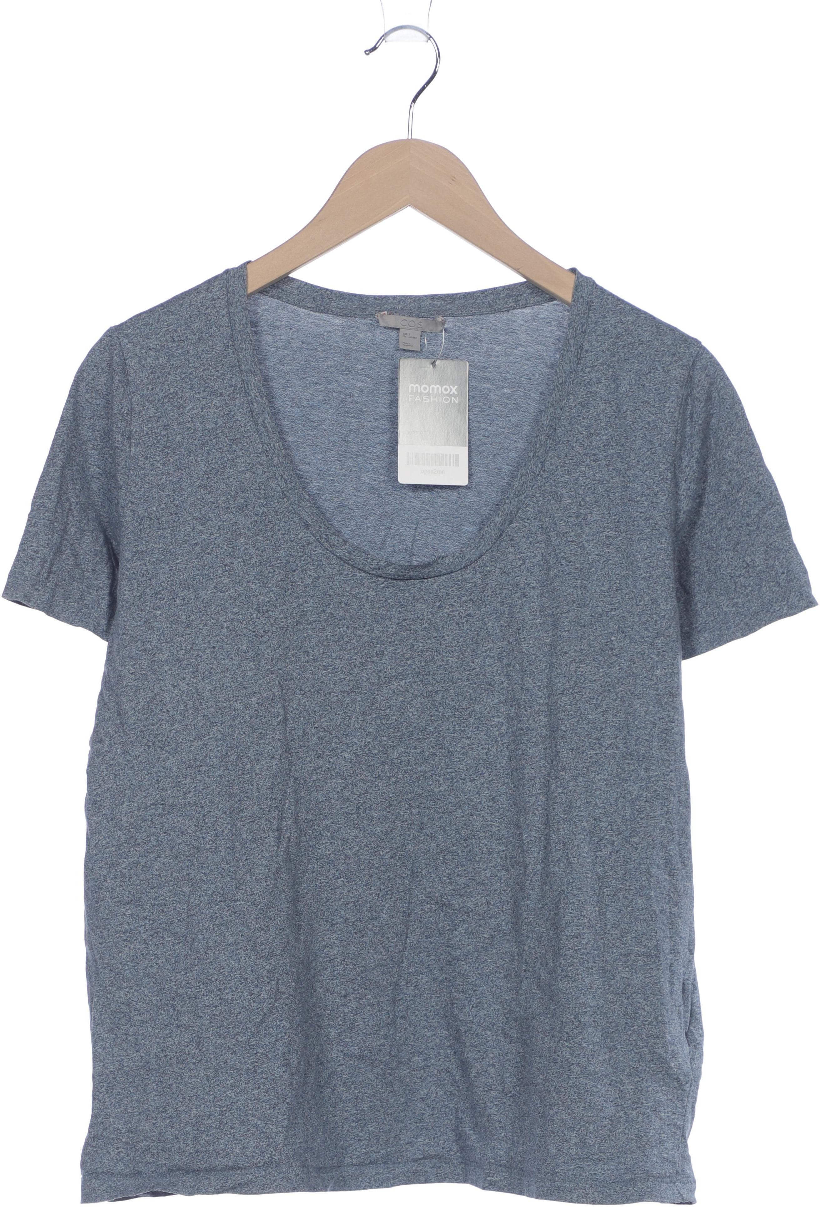

COS Damen T-Shirt, blau, Gr. 36