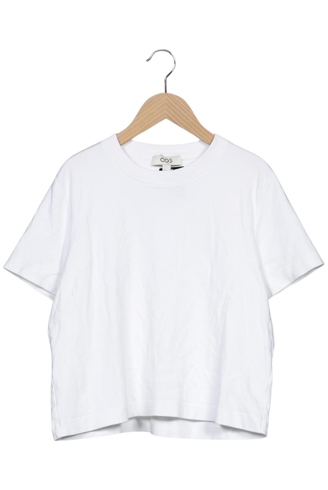 

COS Damen T-Shirt, weiß, Gr. 38