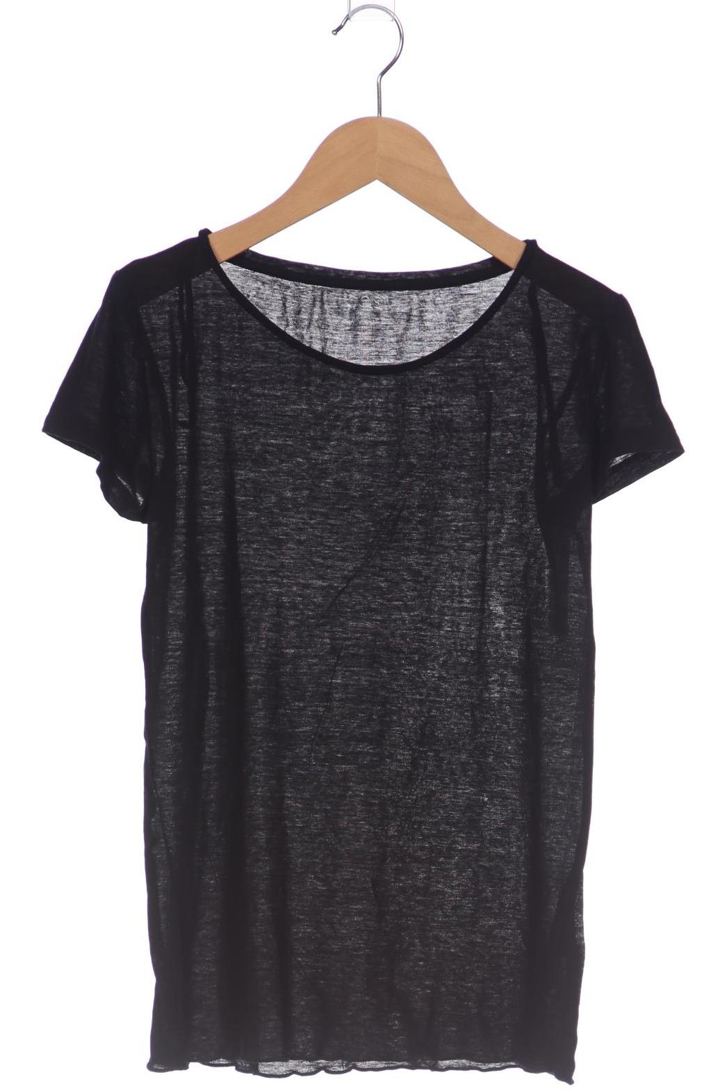 

COS Damen T-Shirt, schwarz, Gr. 36