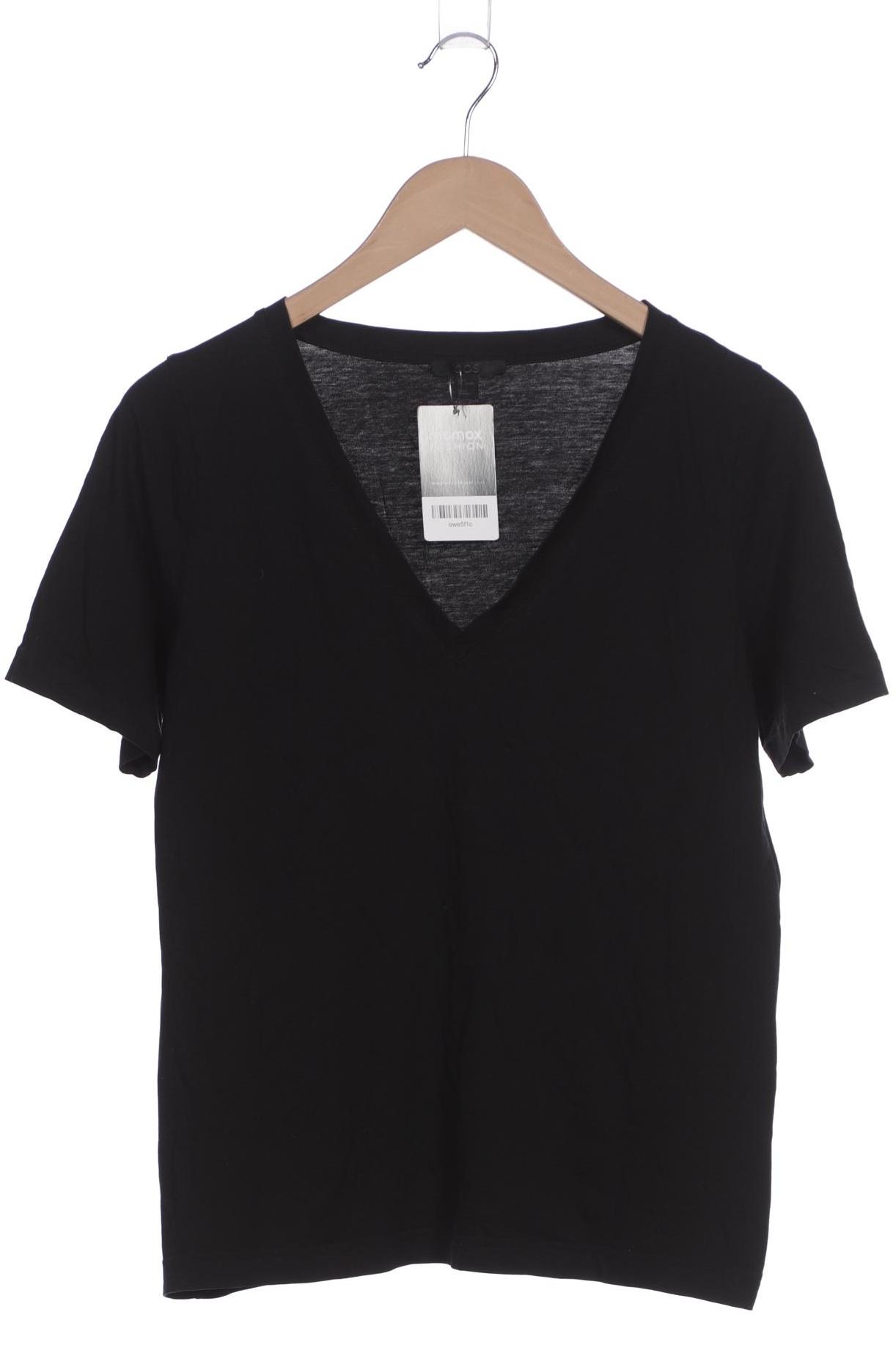 

COS Damen T-Shirt, schwarz, Gr. 36