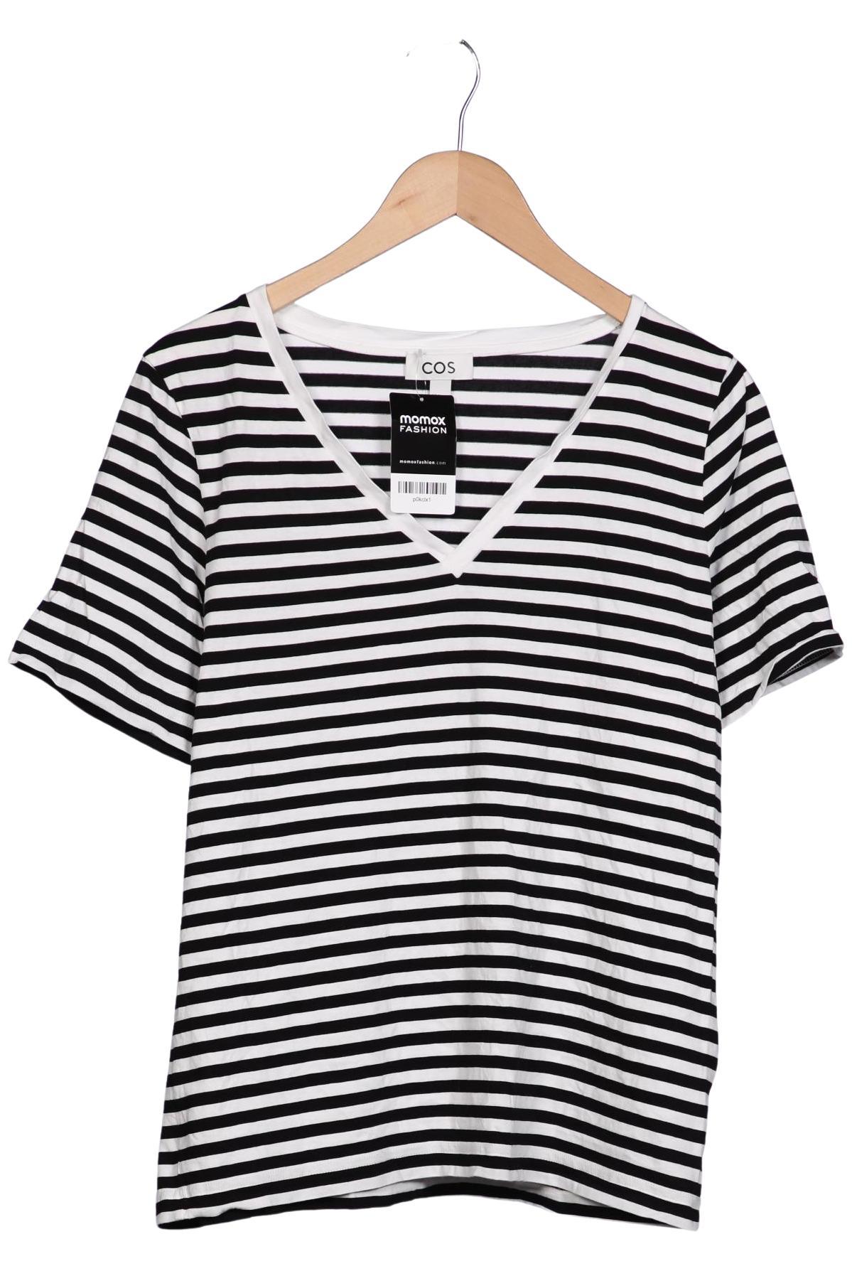 

COS Damen T-Shirt, schwarz, Gr. 38