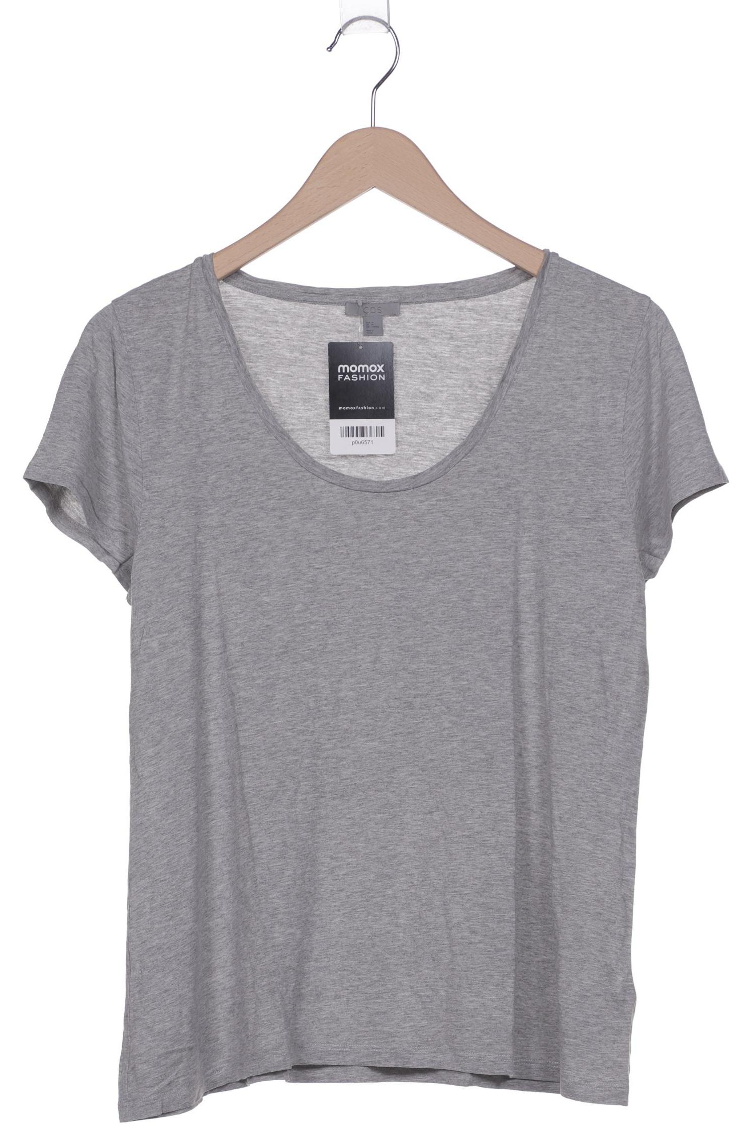 

COS Damen T-Shirt, grau, Gr. 38