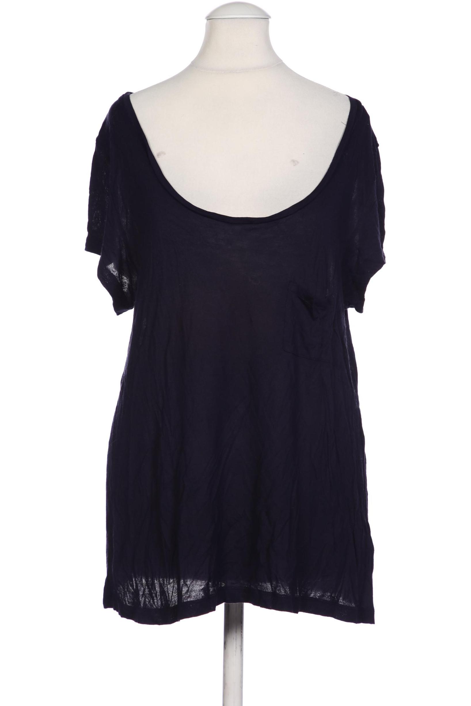 

COS Damen T-Shirt, marineblau, Gr. 38