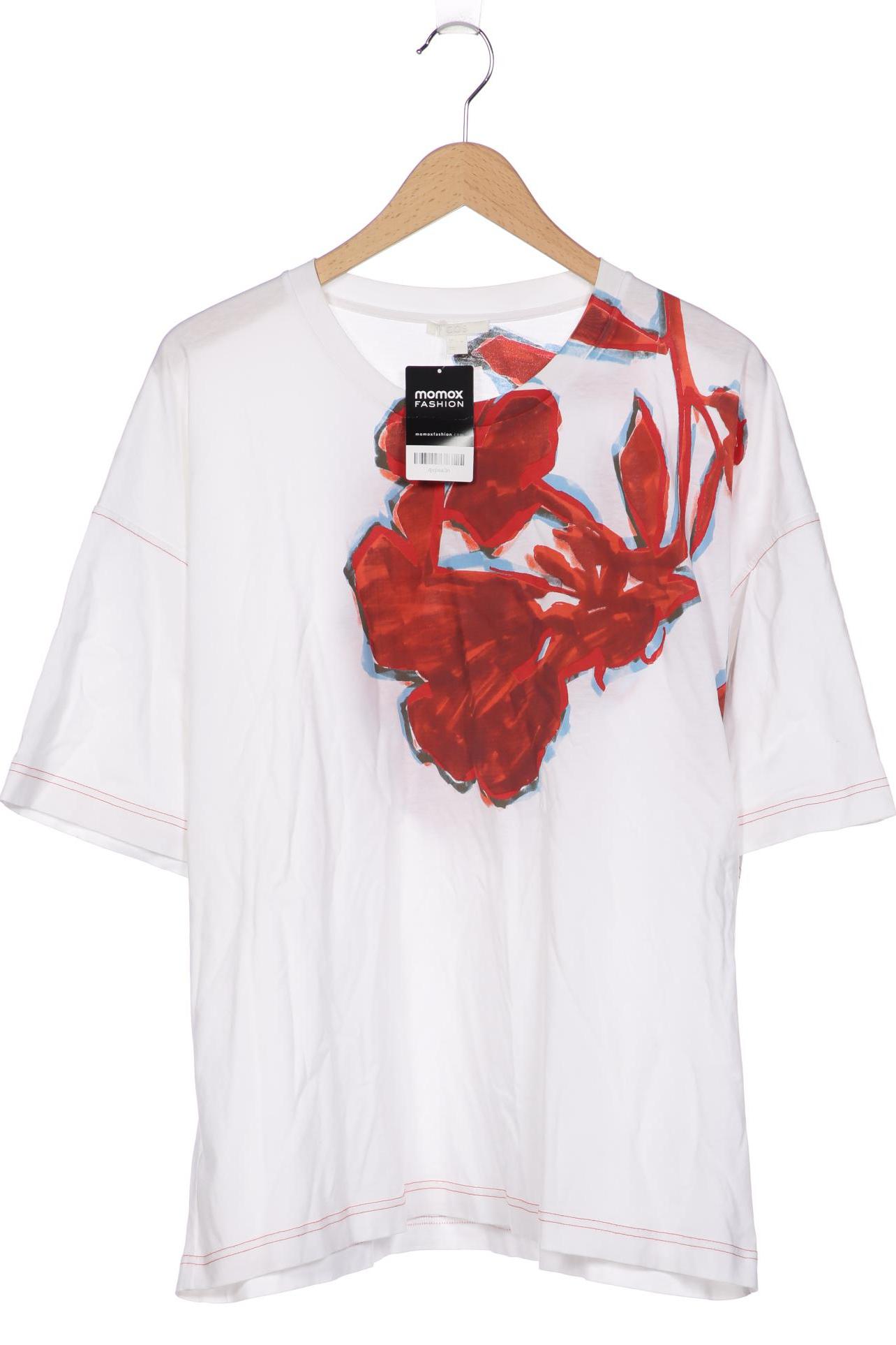 

COS Damen T-Shirt, weiß