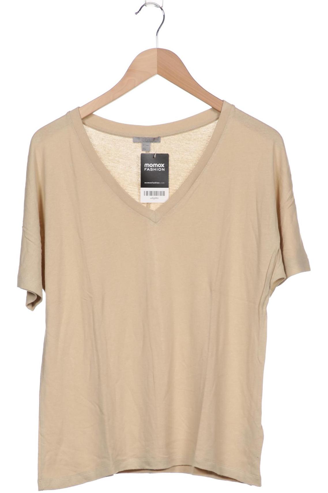 

COS Damen T-Shirt, beige, Gr. 38