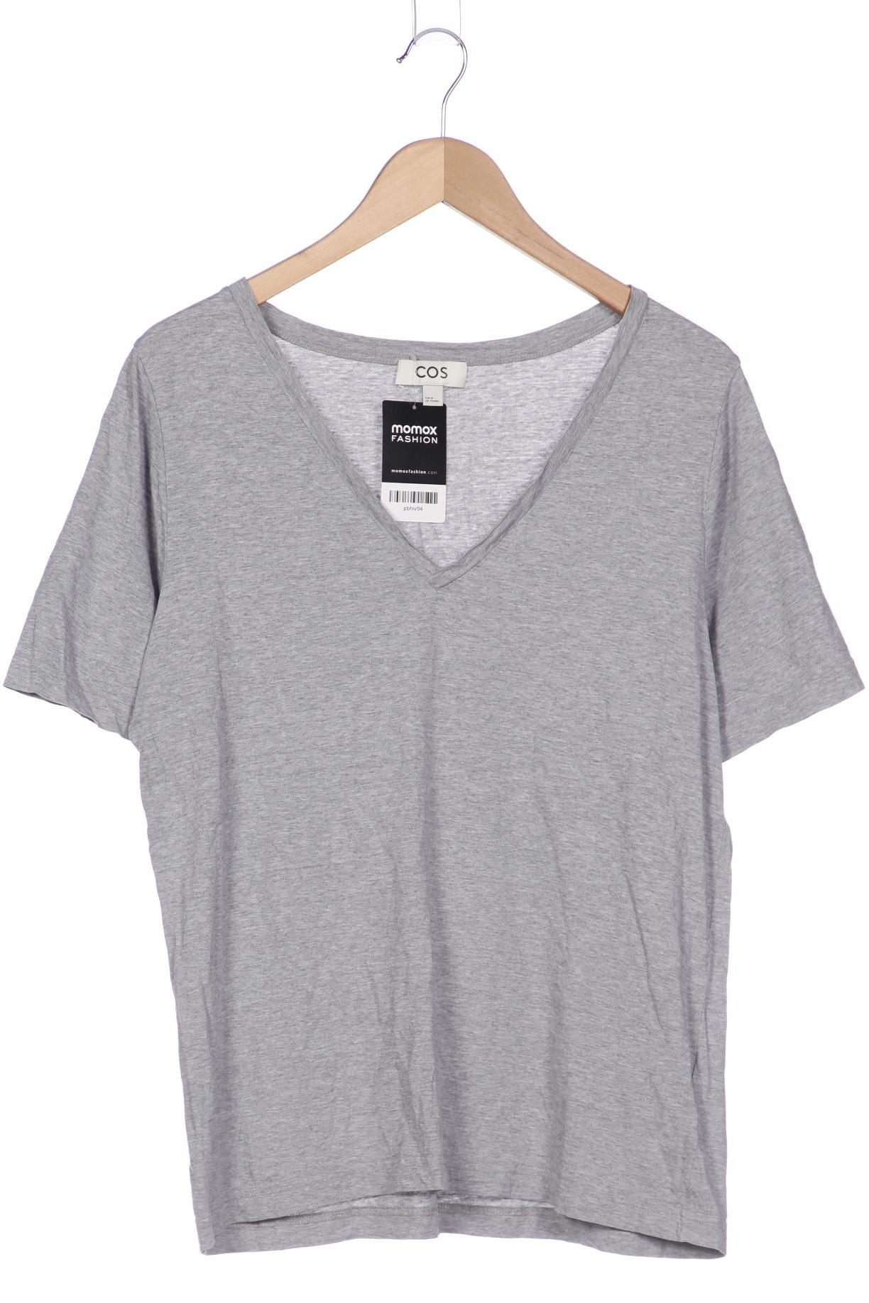 

COS Damen T-Shirt, grau, Gr. 38