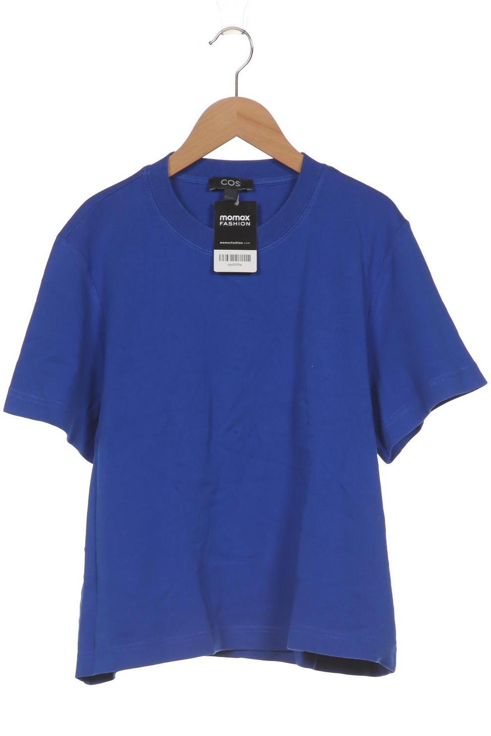 

COS Damen T-Shirt, blau, Gr. 42
