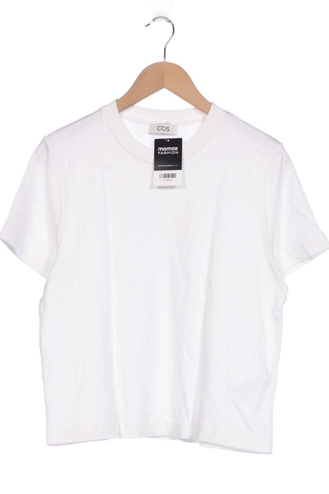 

COS Damen T-Shirt, weiß, Gr. 38