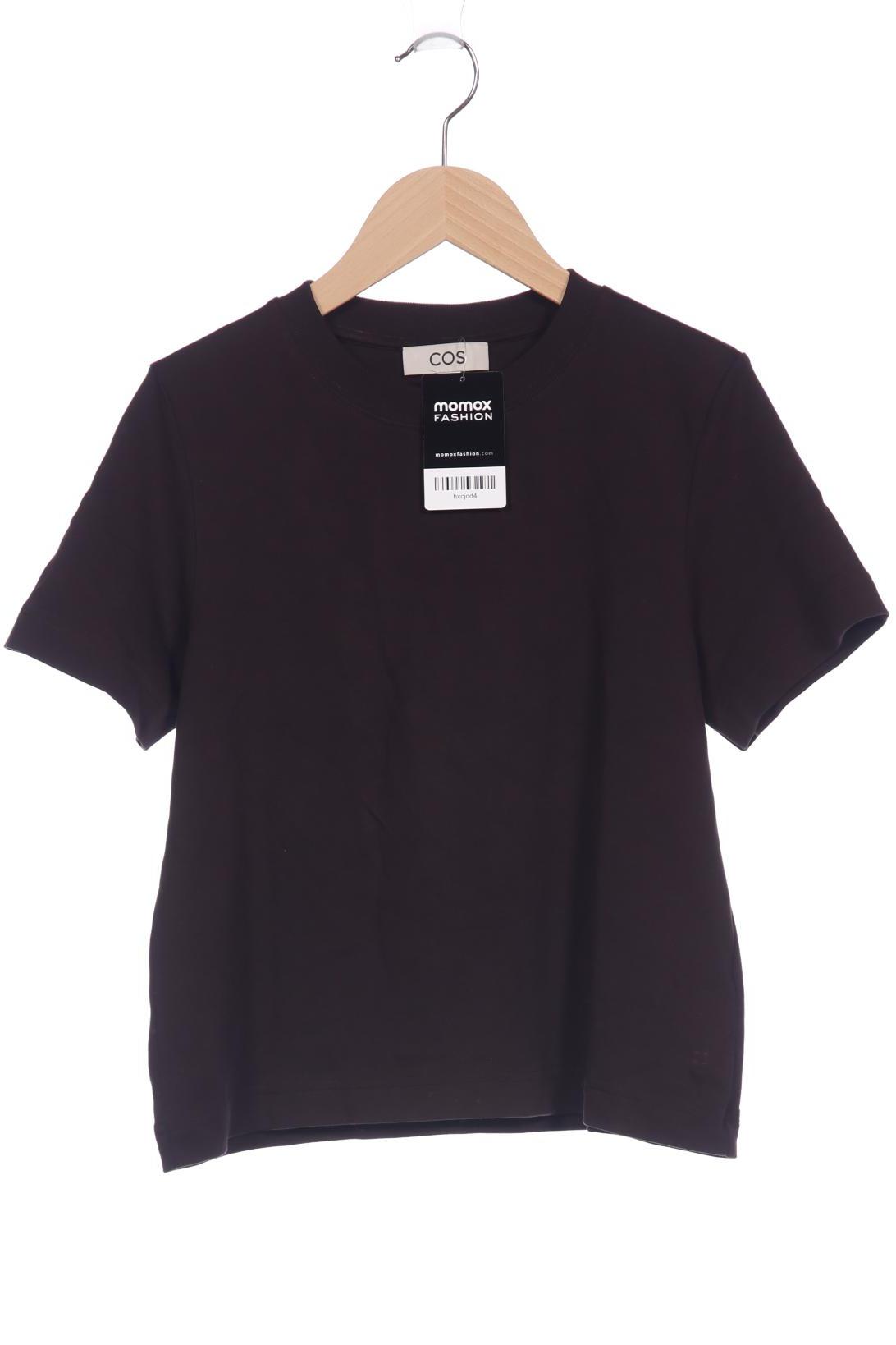 

COS Damen T-Shirt, braun, Gr. 36
