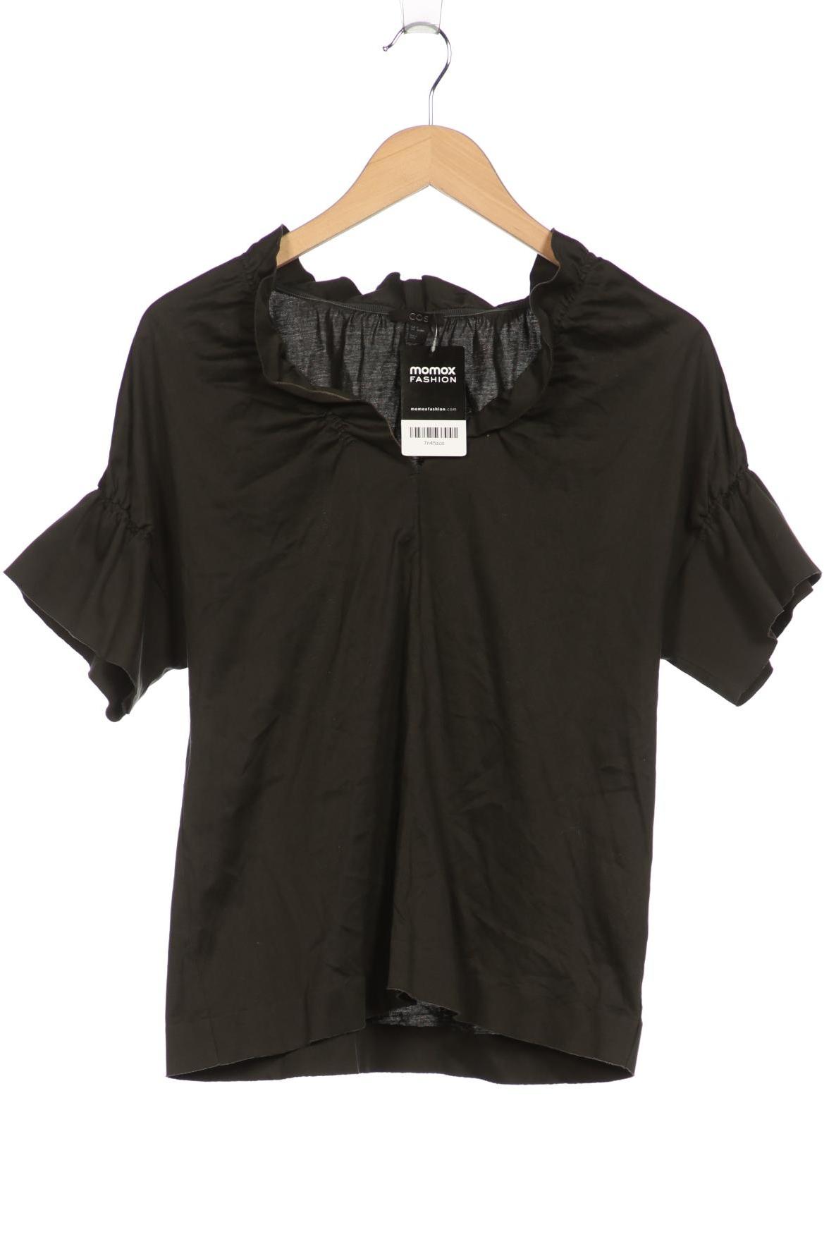 

COS Damen T-Shirt, grün, Gr. 36
