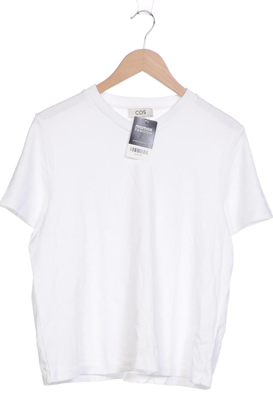 

COS Damen T-Shirt, weiß, Gr. 42