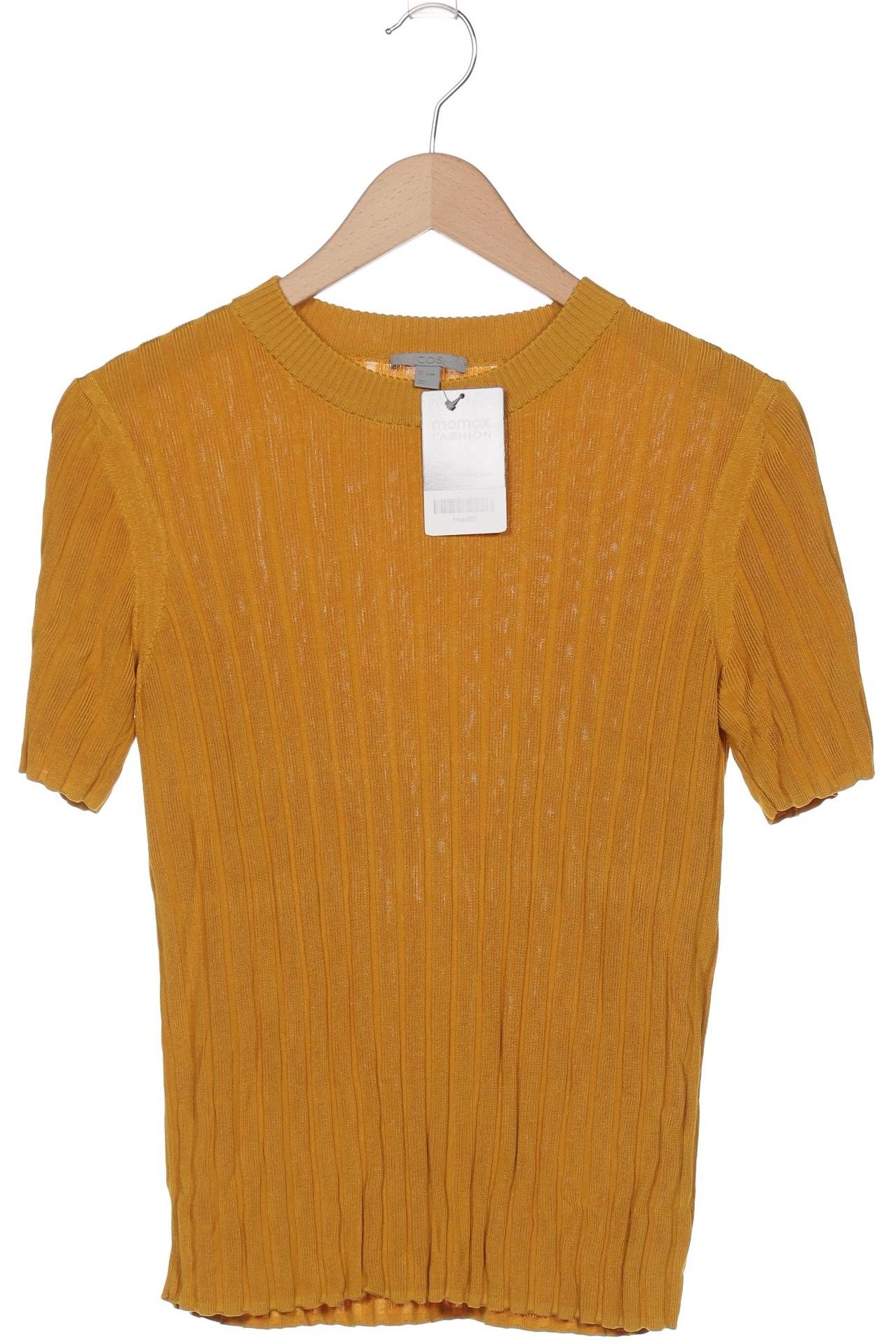 

COS Damen T-Shirt, gelb, Gr. 36