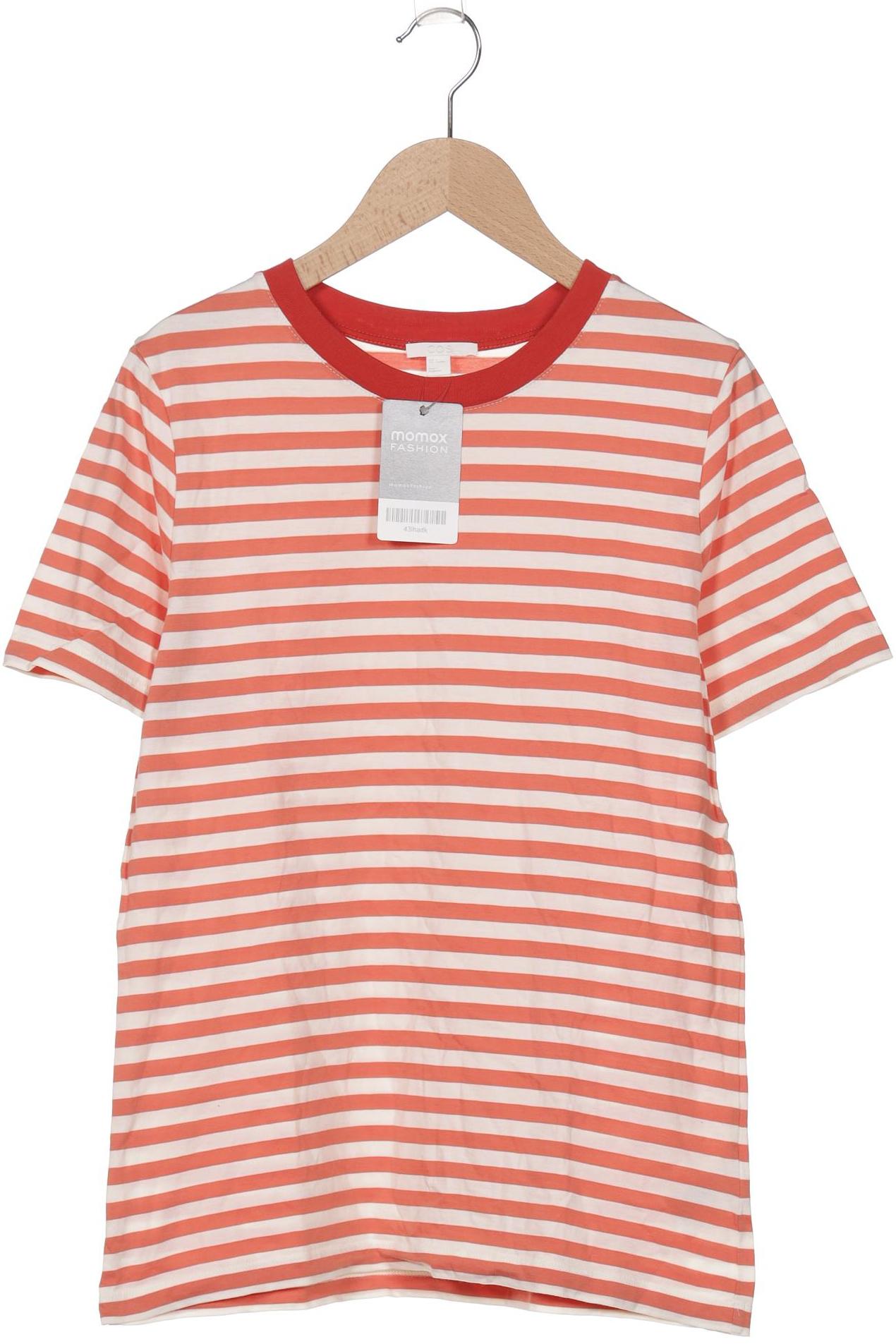 

COS Damen T-Shirt, orange, Gr. 36