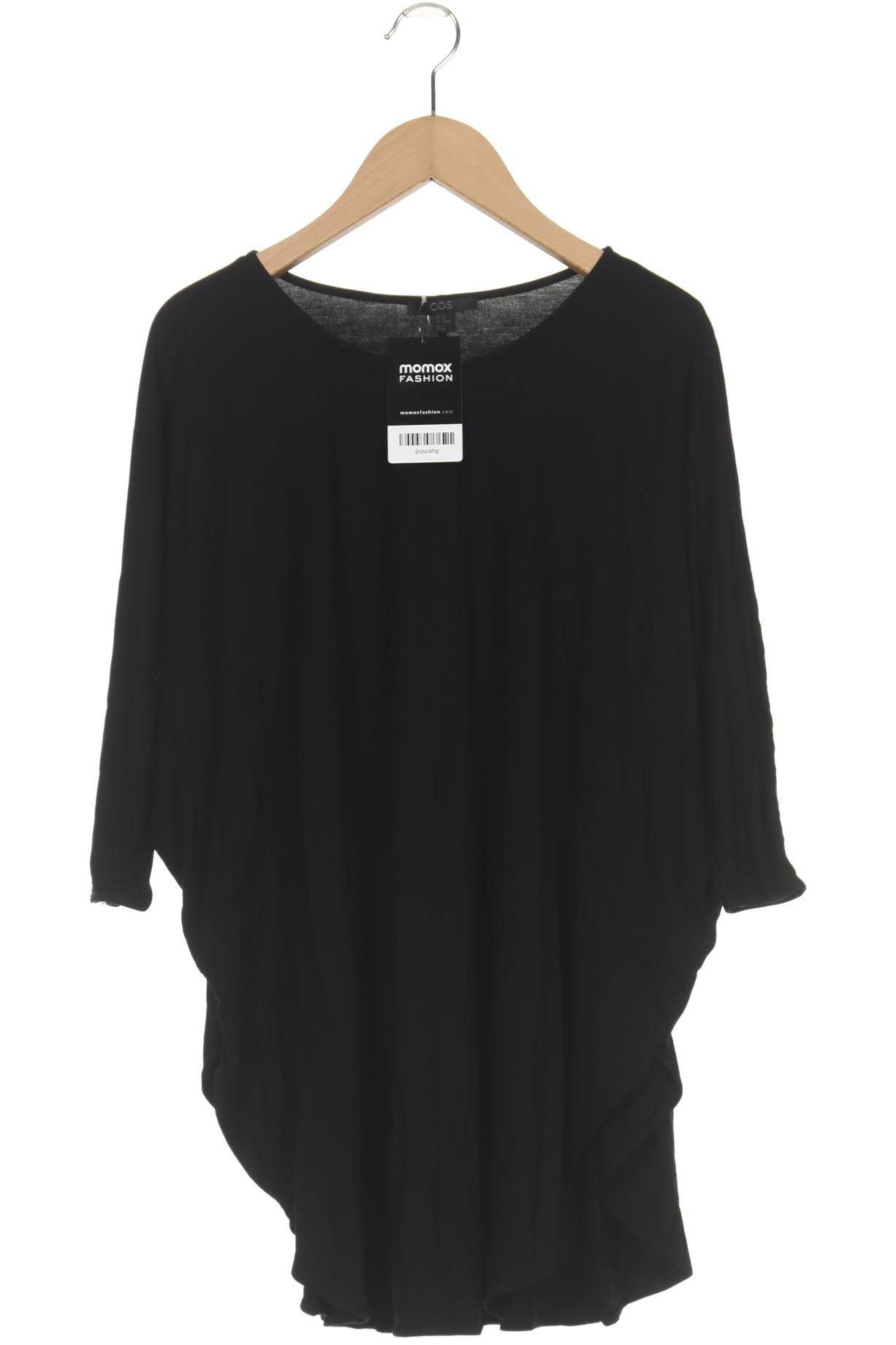 

COS Damen T-Shirt, schwarz, Gr. 34