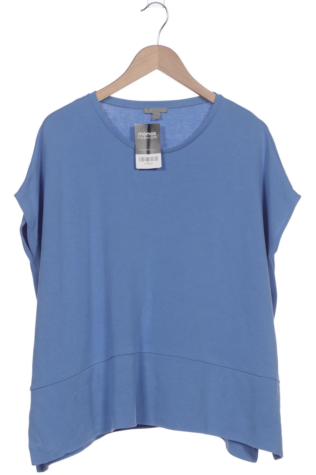 

COS Damen T-Shirt, blau, Gr. 38