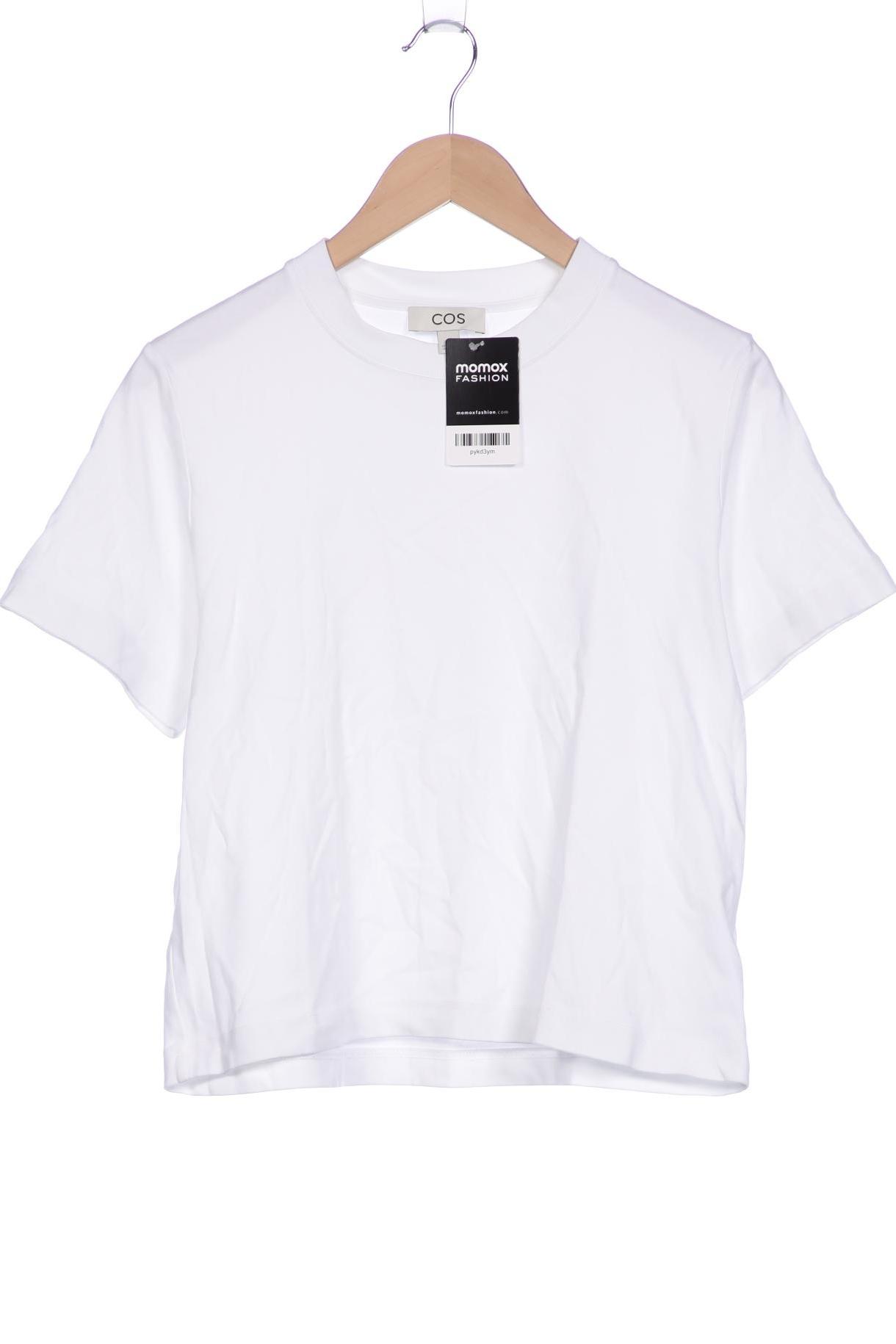 

COS Damen T-Shirt, weiß, Gr. 38