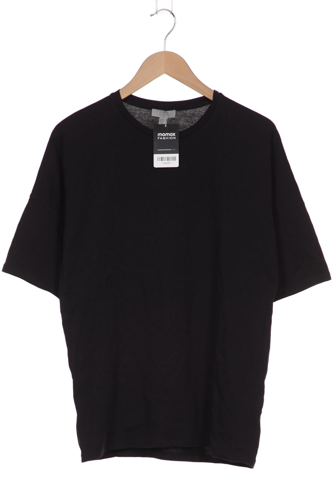 

COS Damen T-Shirt, schwarz, Gr. 38