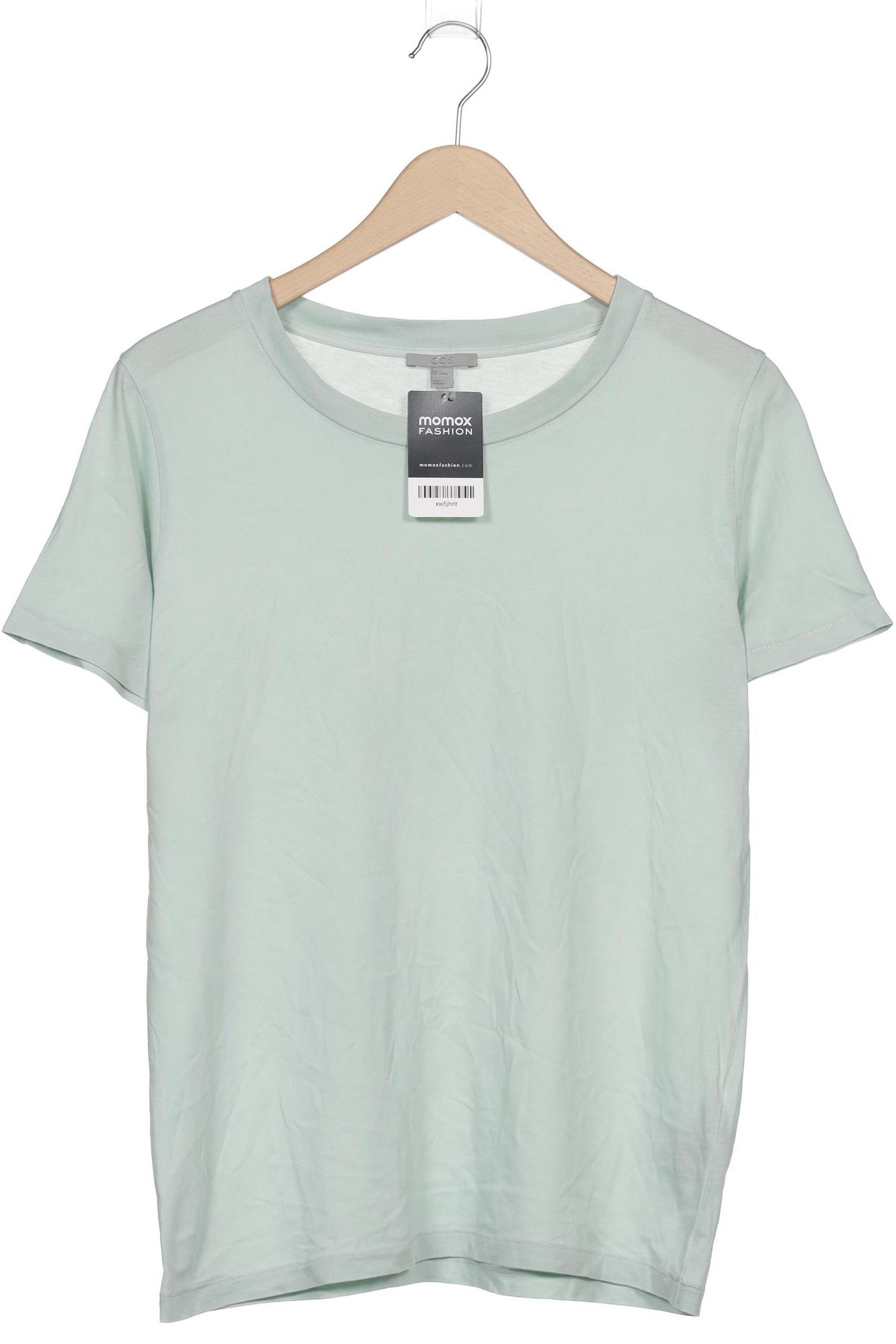 

COS Damen T-Shirt, türkis, Gr. 38