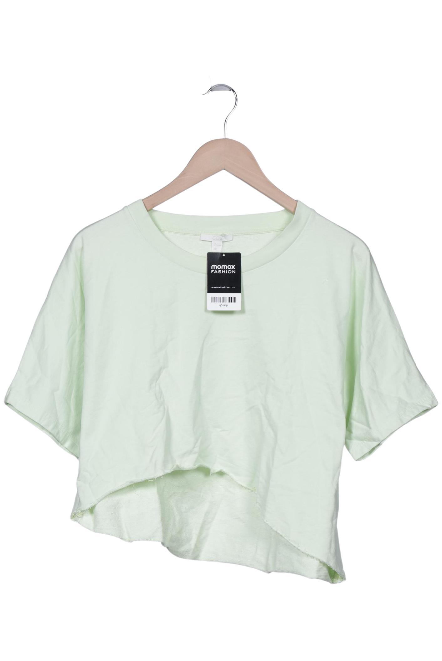 

COS Damen T-Shirt, grün, Gr. 42