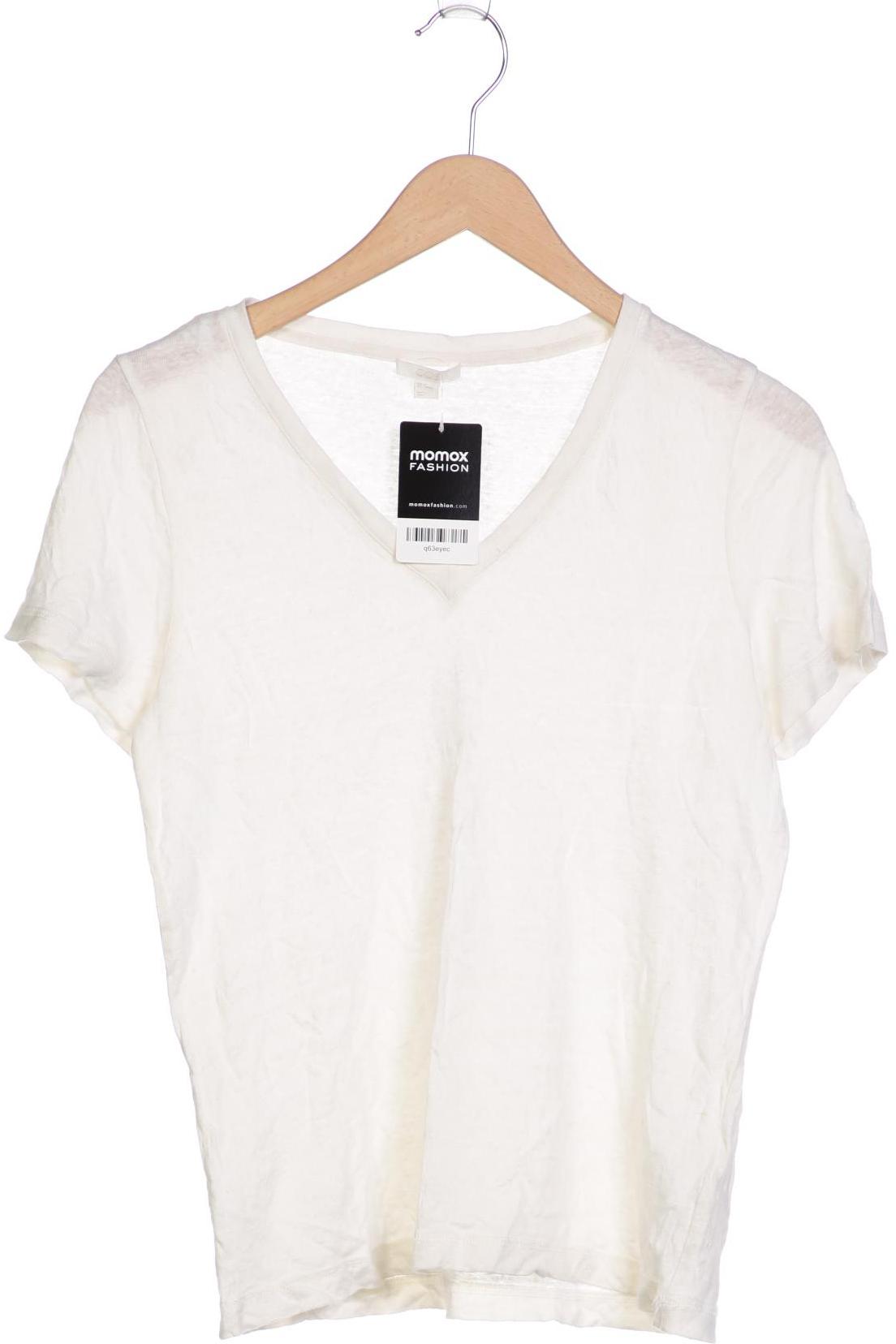 

COS Damen T-Shirt, cremeweiß