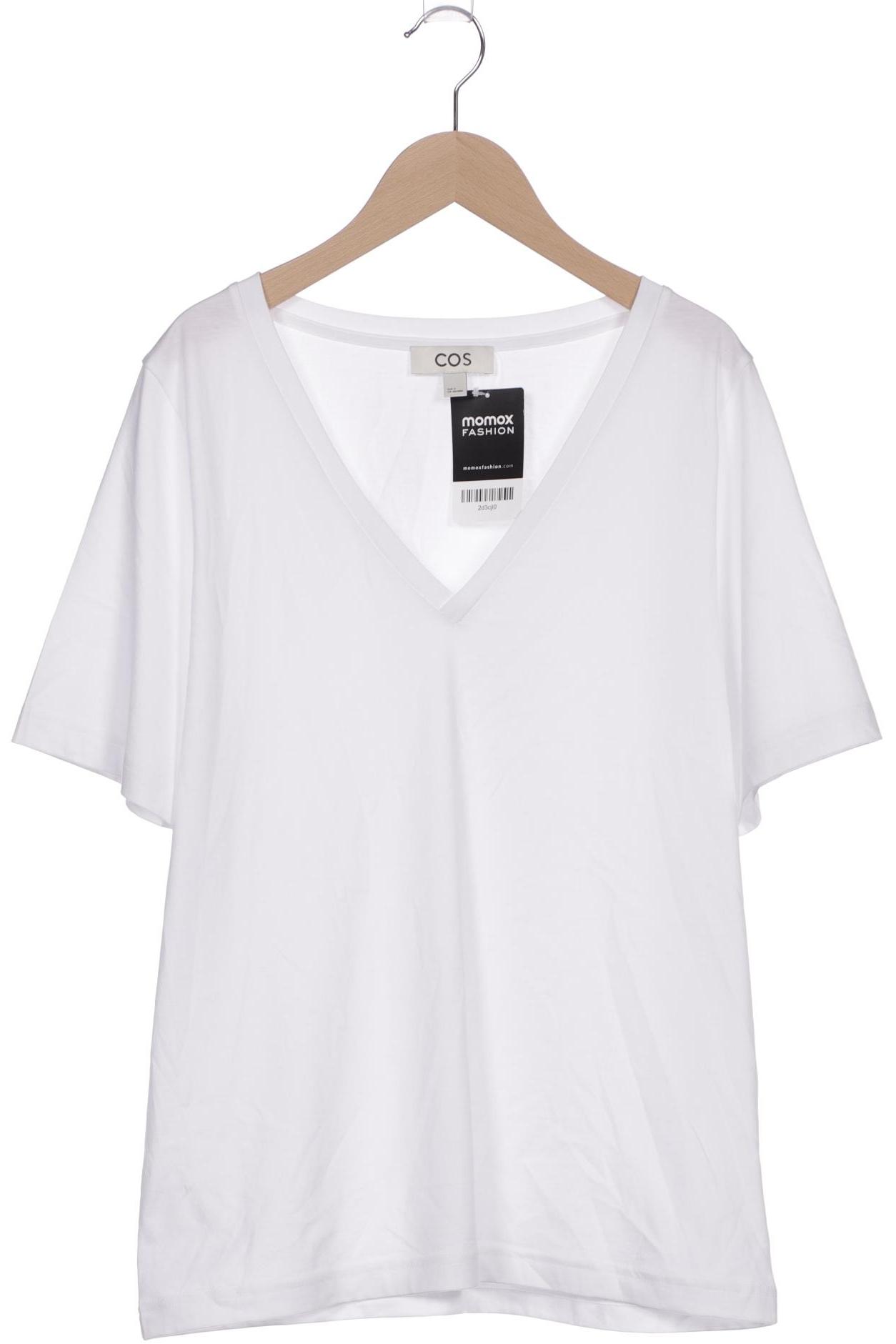 

COS Damen T-Shirt, weiß, Gr. 36