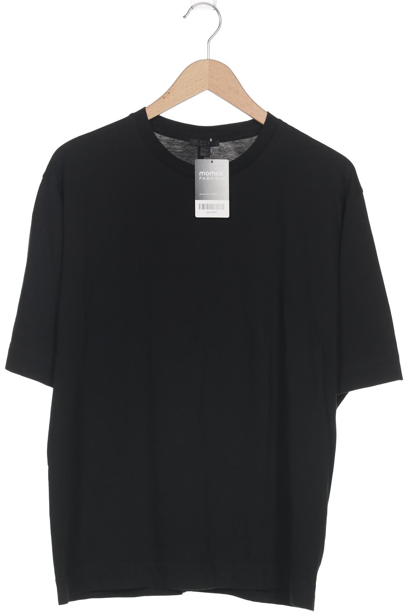 

COS Damen T-Shirt, schwarz, Gr. 38
