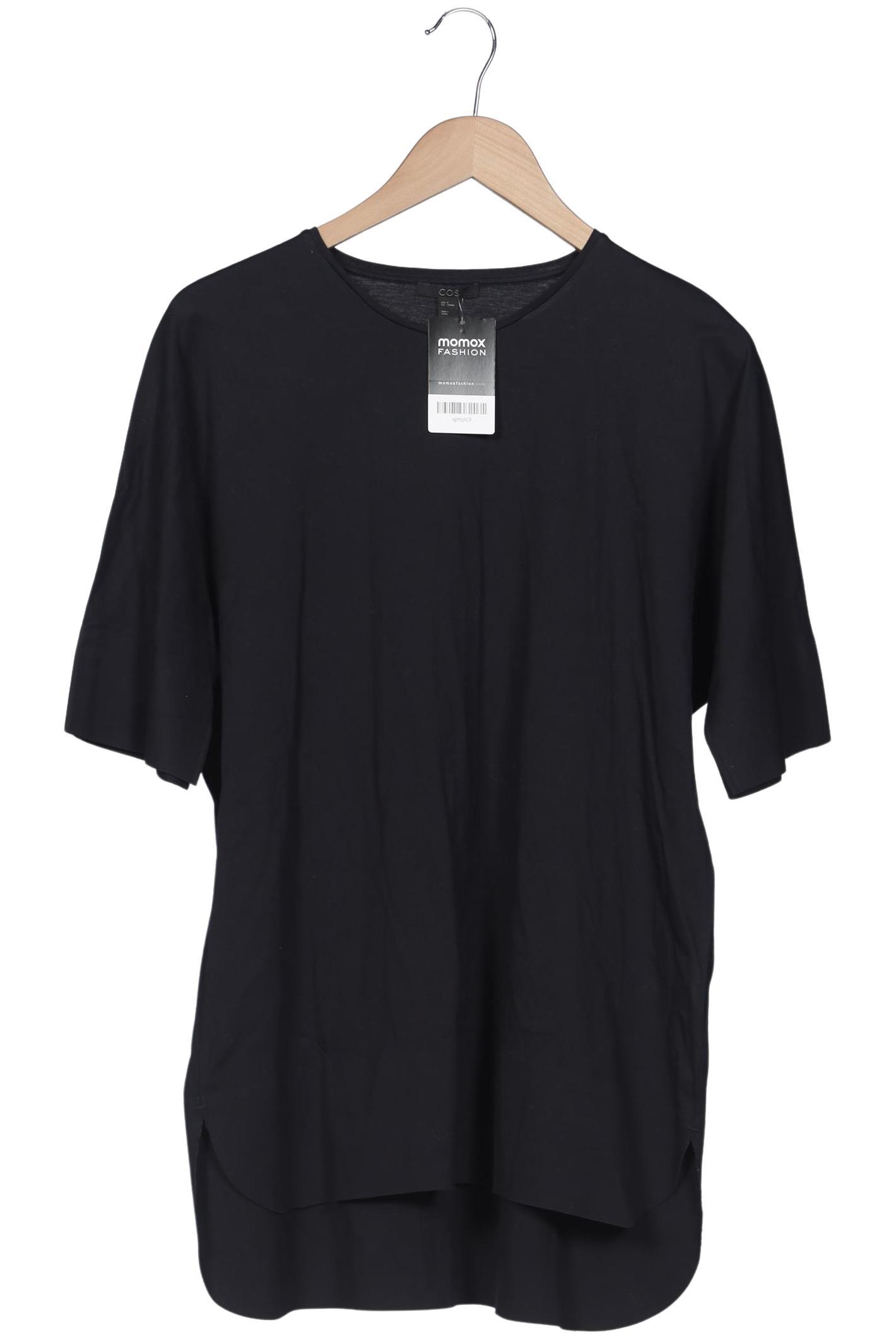 

COS Damen T-Shirt, marineblau, Gr. 38