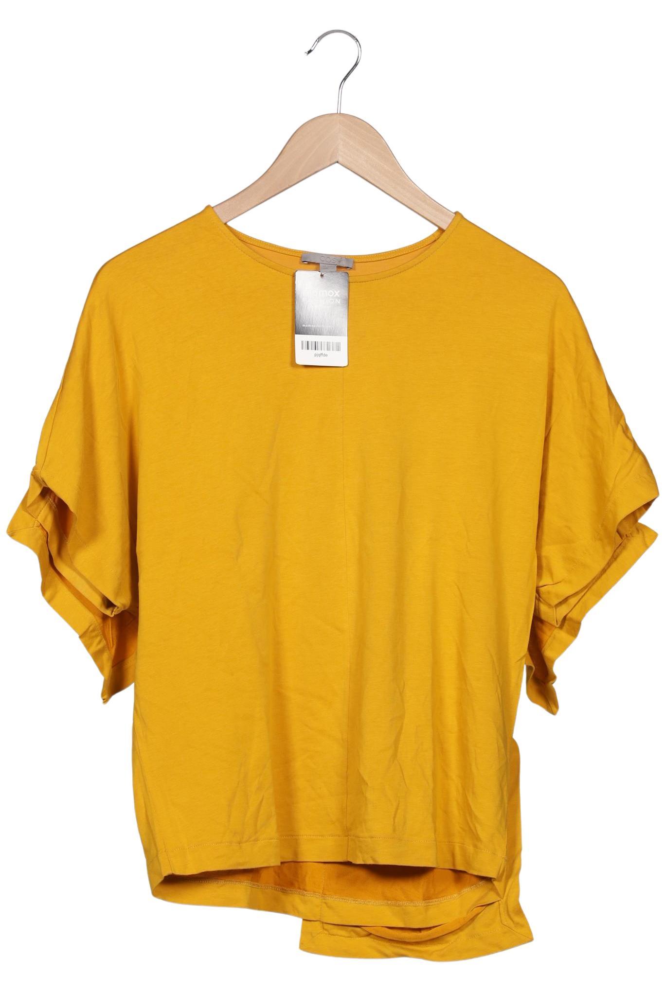 

COS Damen T-Shirt, gelb, Gr. 36