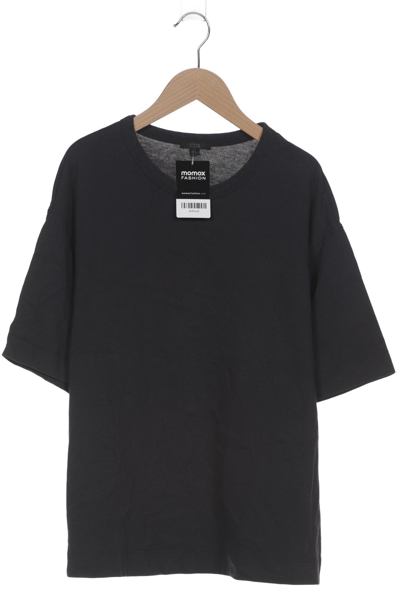 

COS Damen T-Shirt, marineblau, Gr. 38